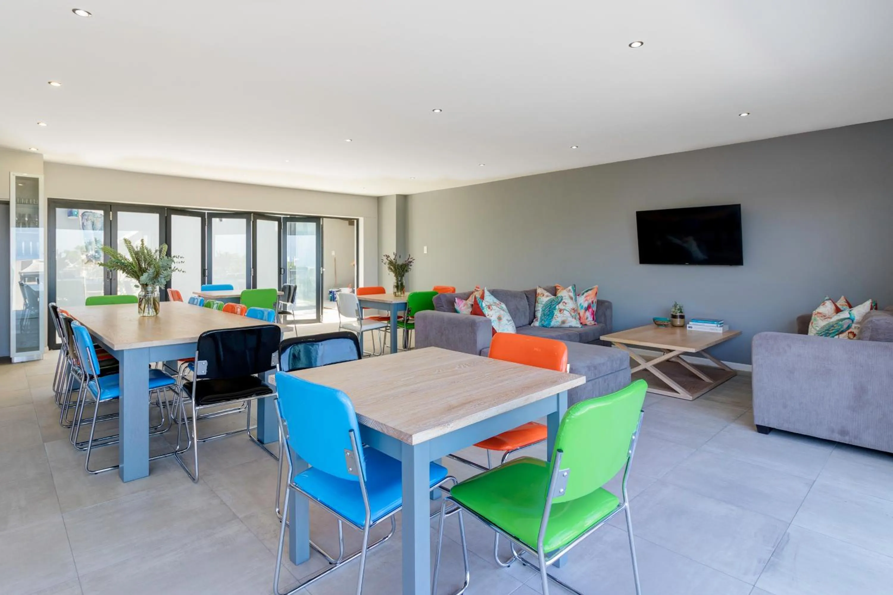 Living room in Sky Blue Guest House