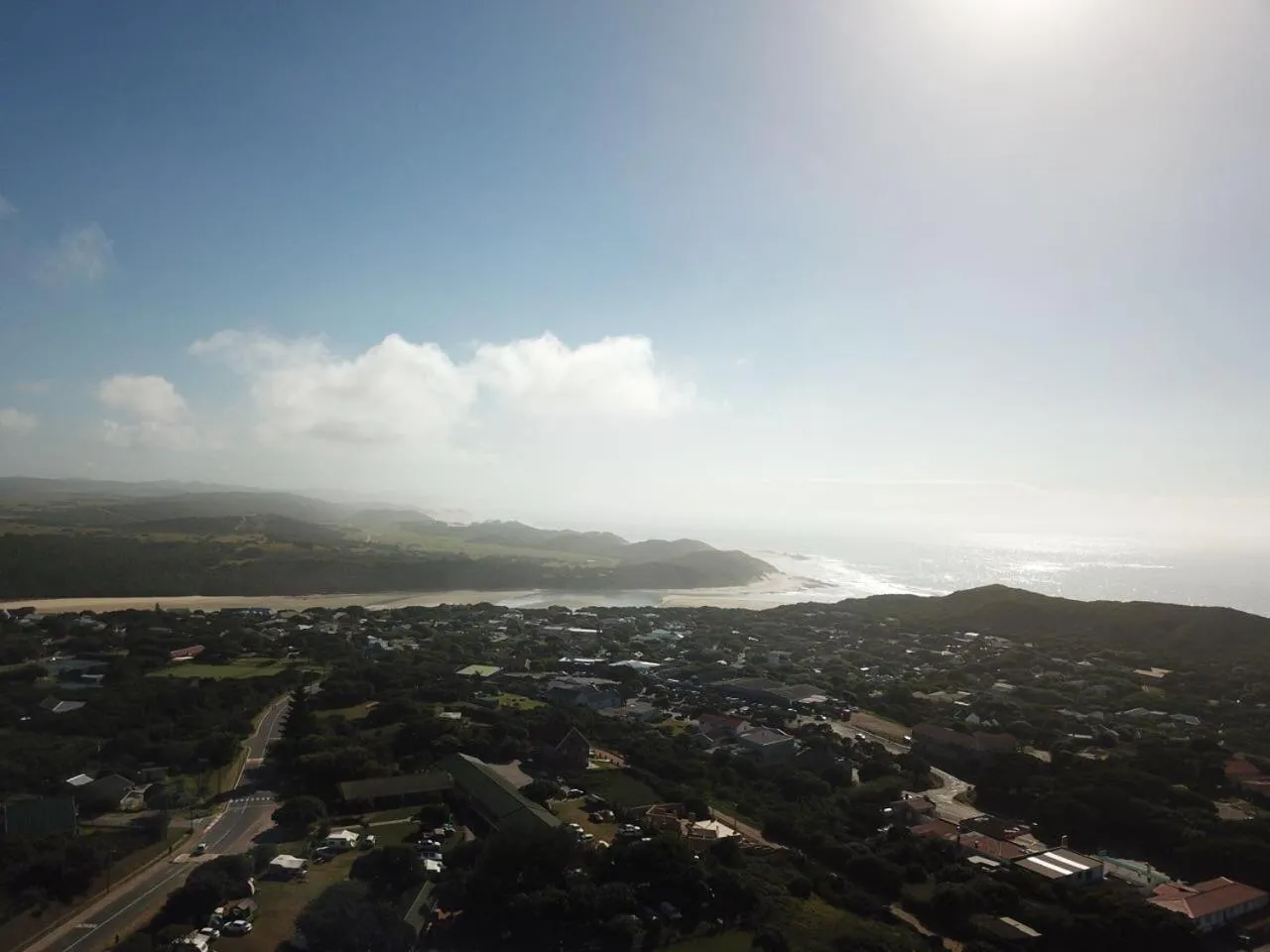 Bird's eye view in Sky Blue Guest House