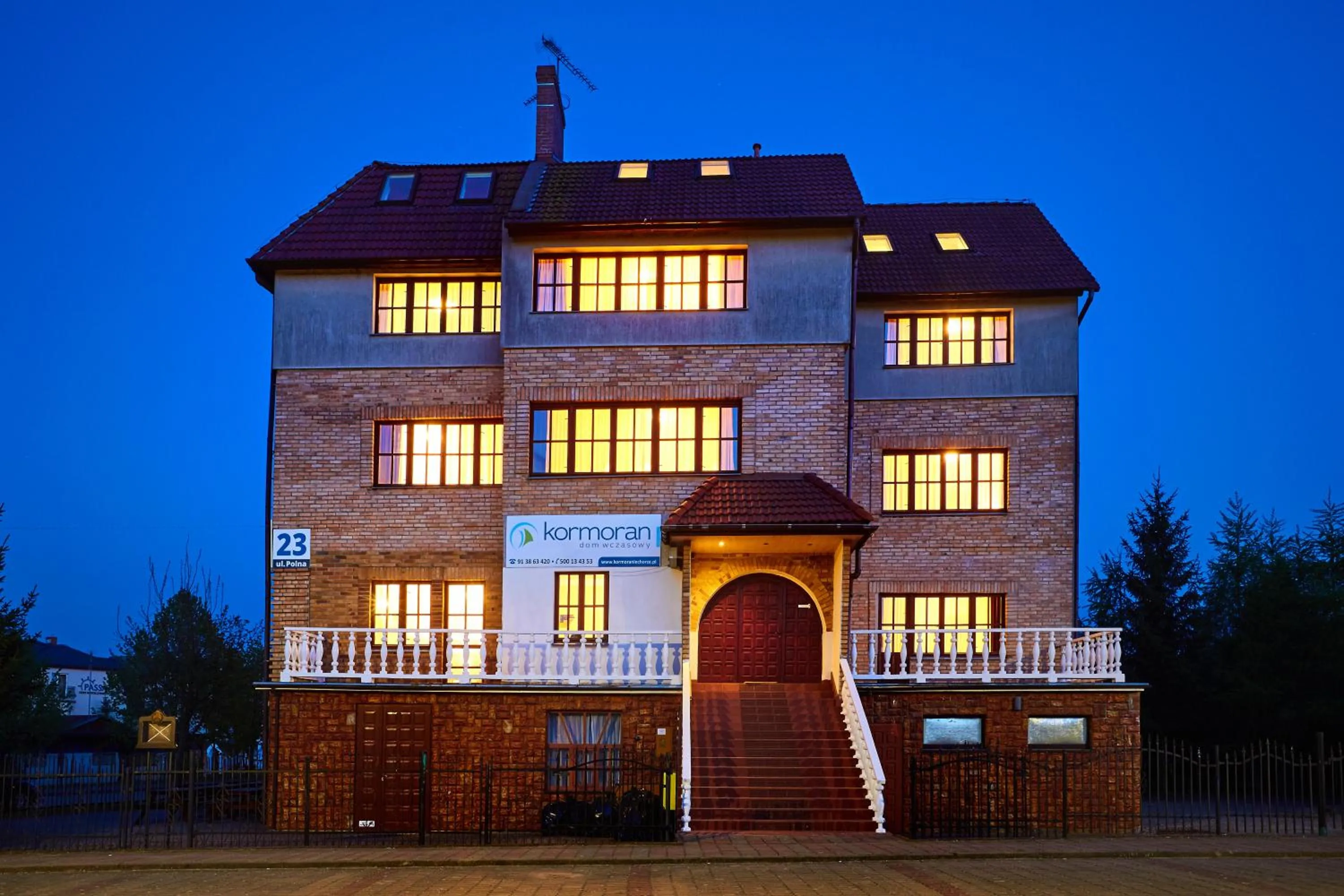 Property building in Dom Wczasowy KORMORAN Niechorze - 300m od plaży