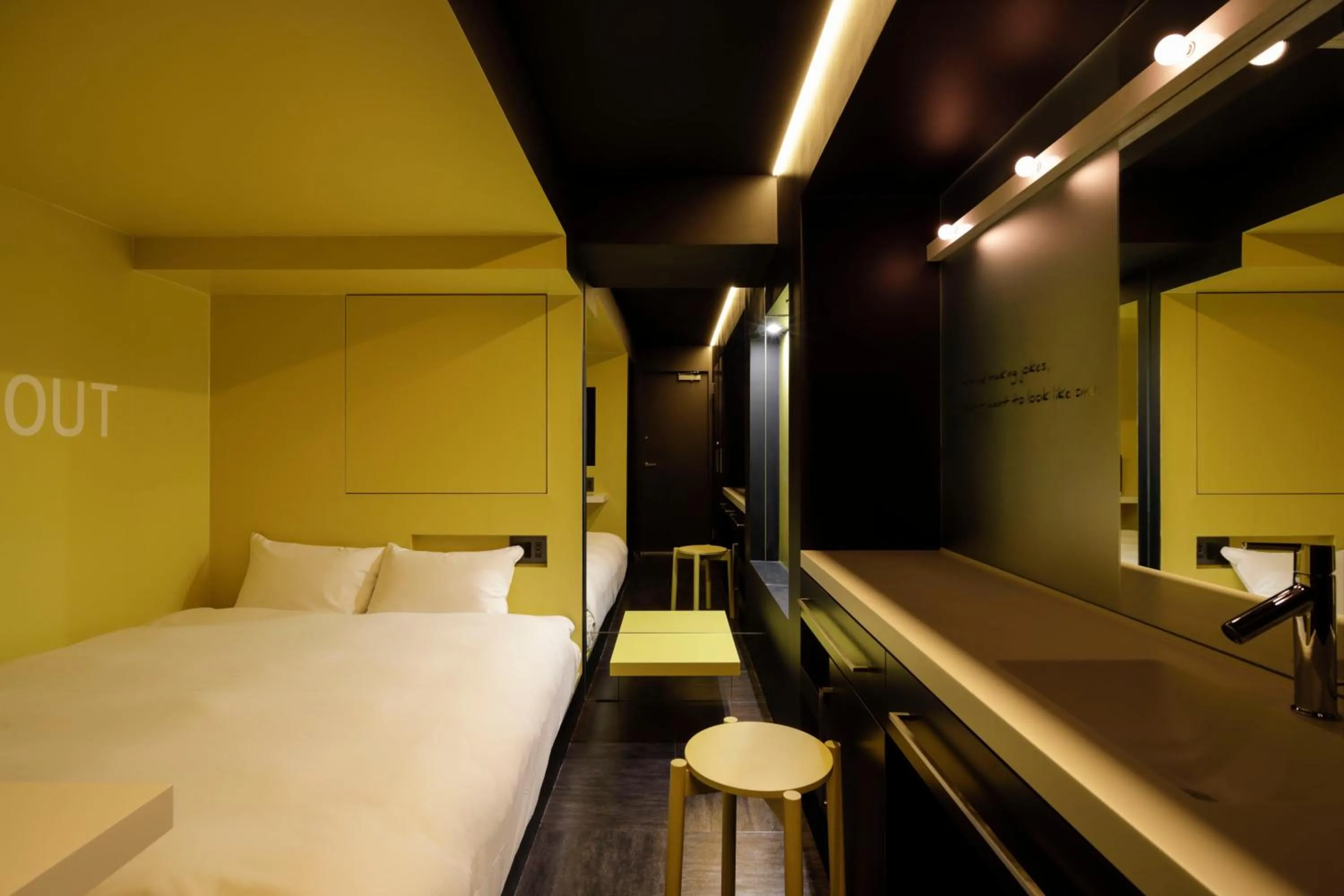 Photo of the whole room, Bed in Third Place Hotel