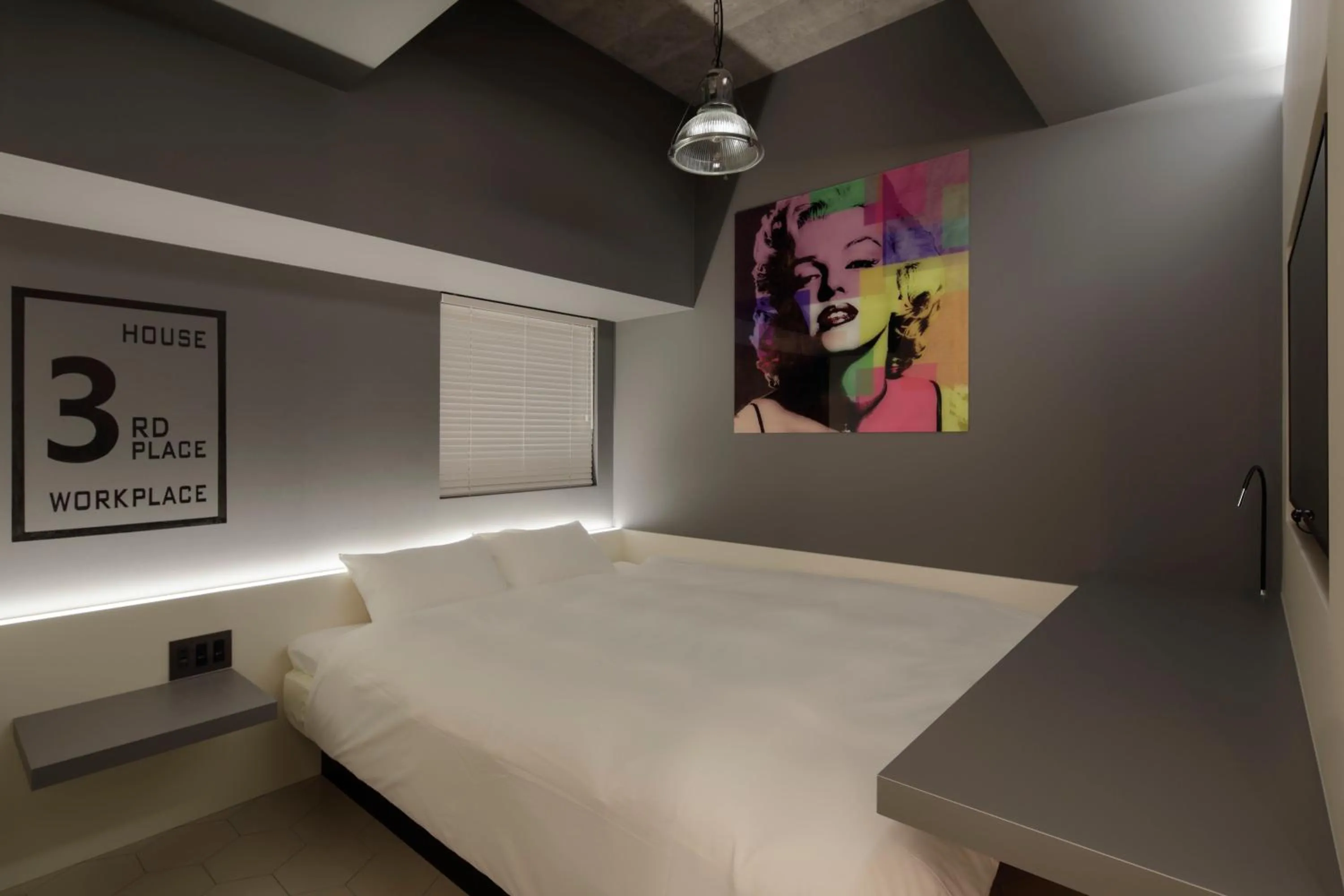 Photo of the whole room, Bed in Third Place Hotel