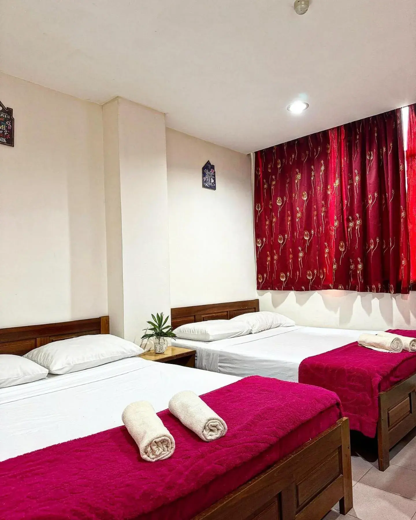 Bed in Town Inn Hotel - Rainforest Bed in Town Inn Hotel - Rainforest