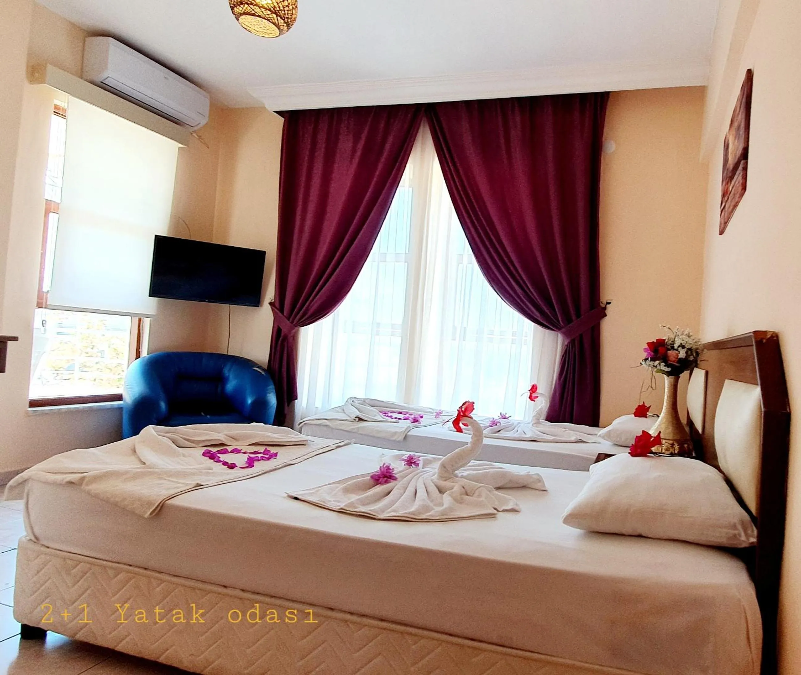 Bedroom, Bed in Palmen Apart Hotel