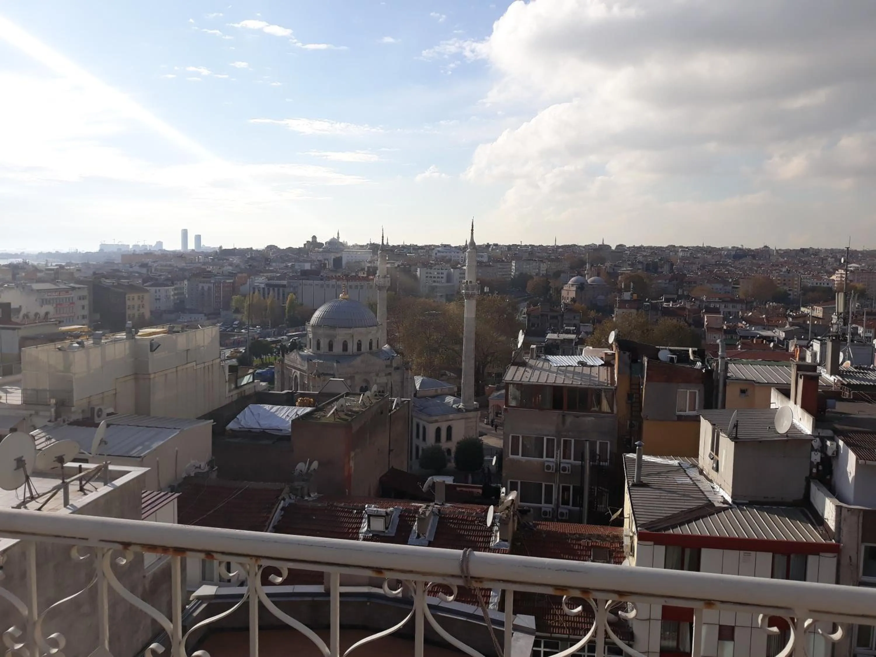 Balcony/Terrace in Merdan Hotel