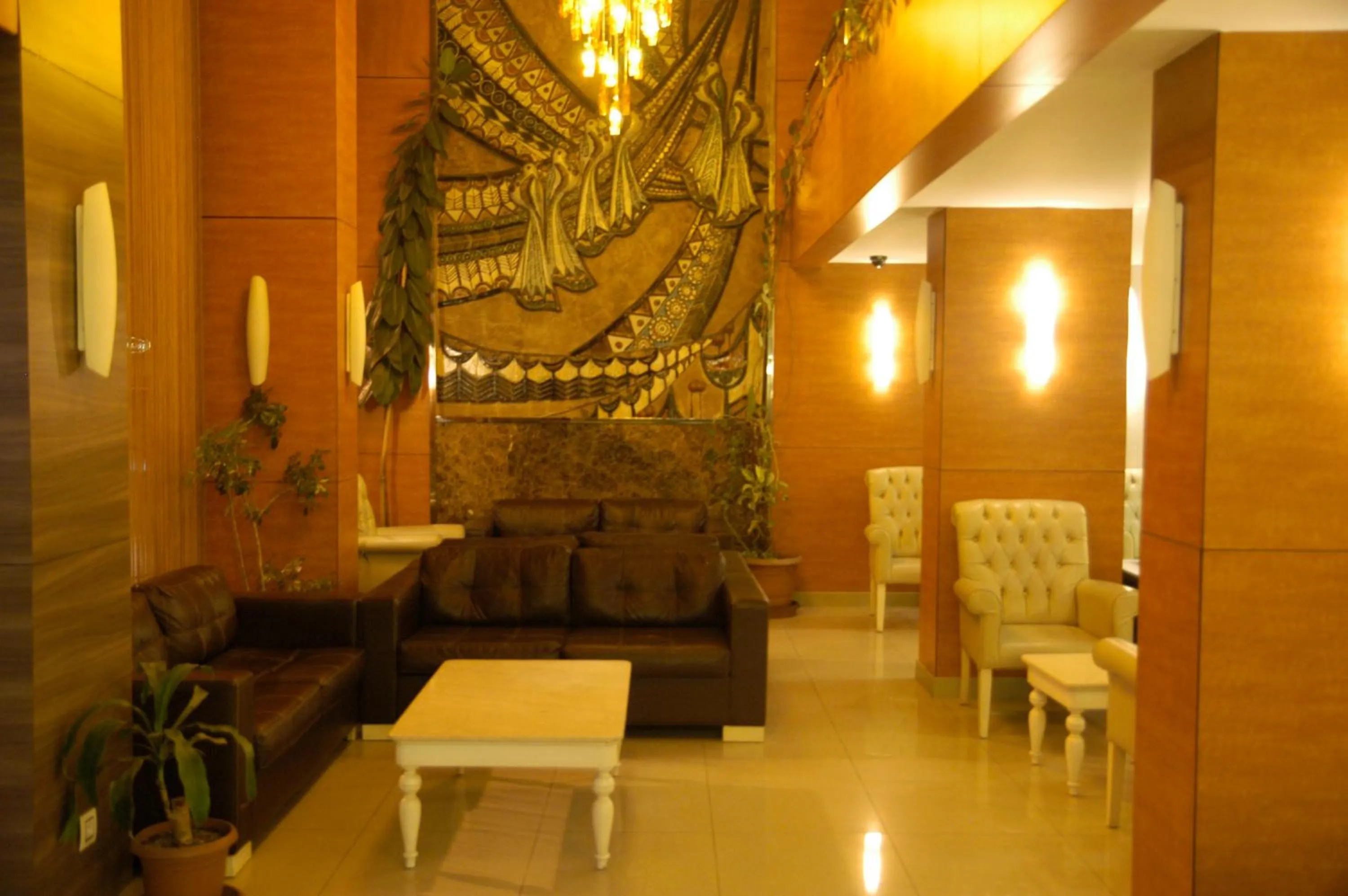 Lobby or reception in Merdan Hotel