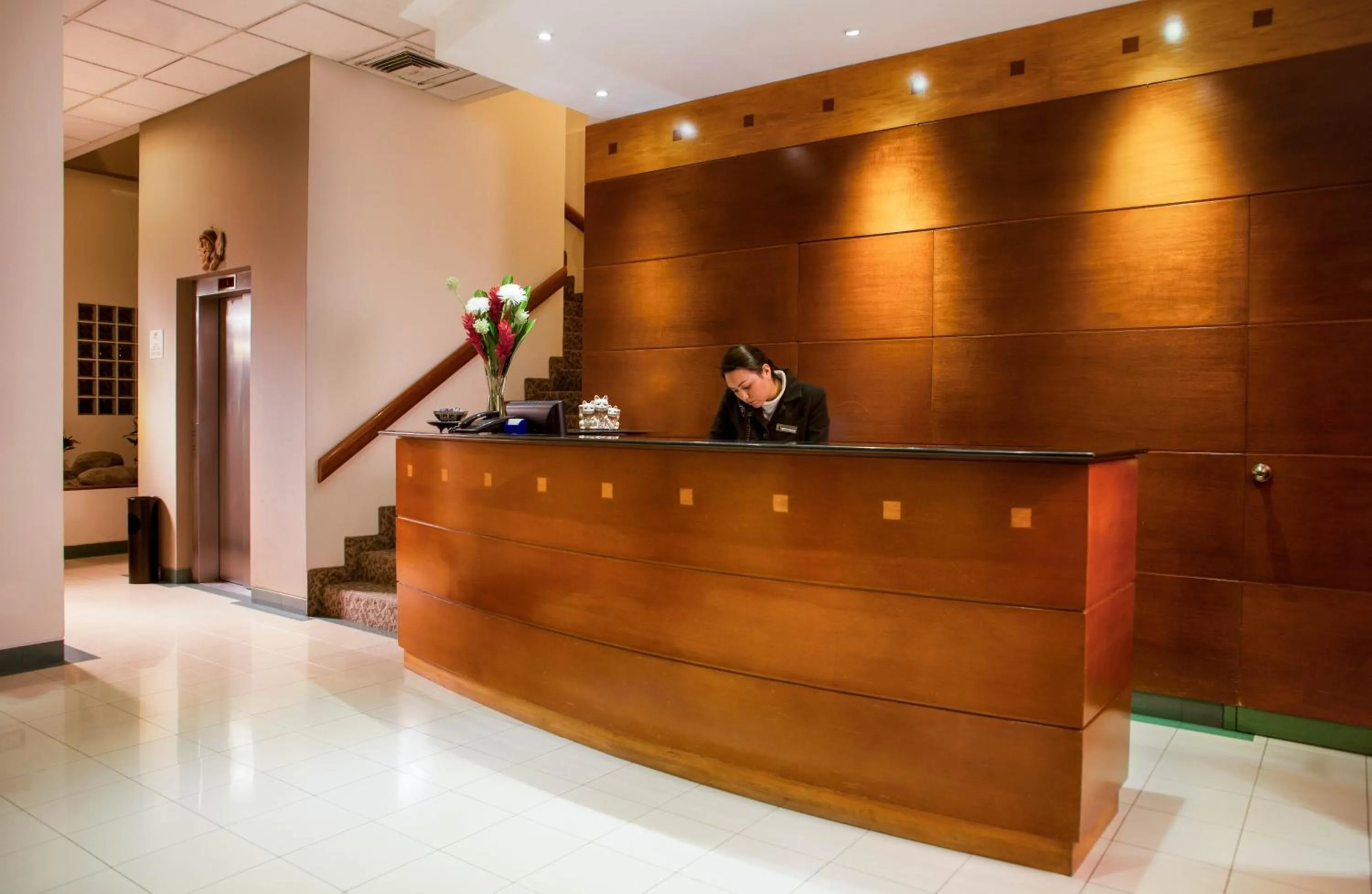 Staff in Del Prado Hotel