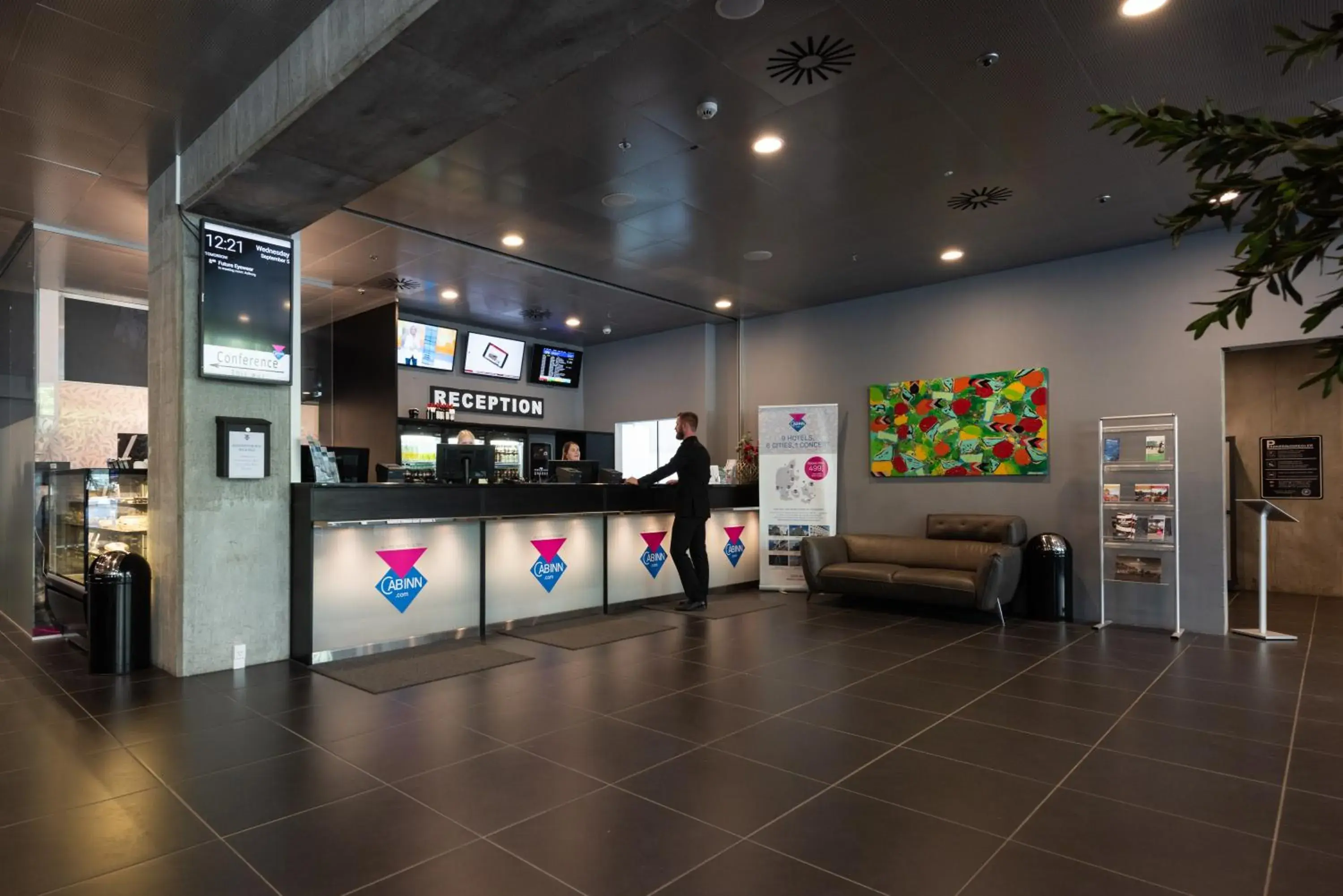 Lobby or reception in Cabinn Apartments Lobby or reception in Cabinn Apartments