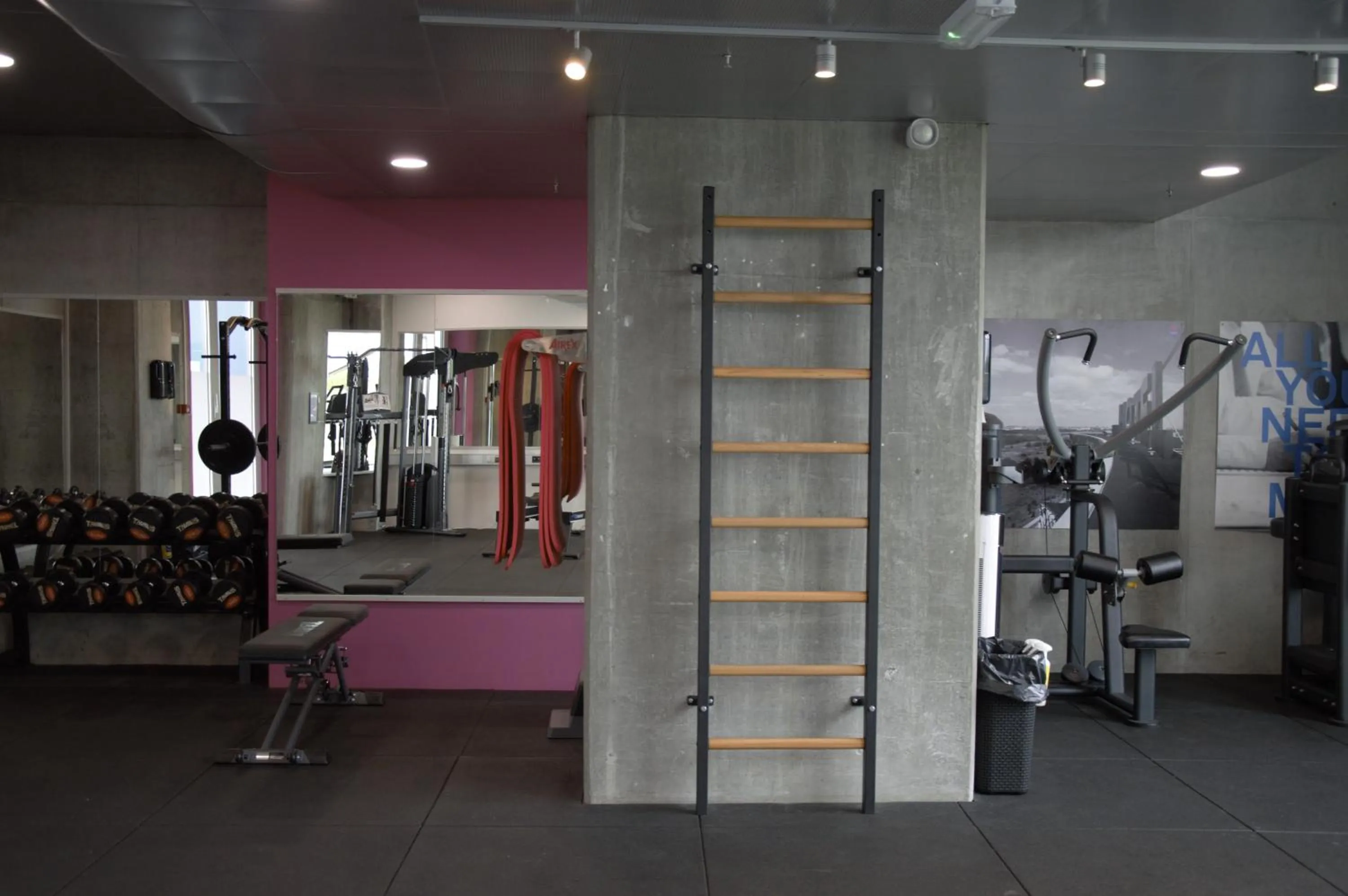 Fitness centre/facilities in Cabinn Apartments