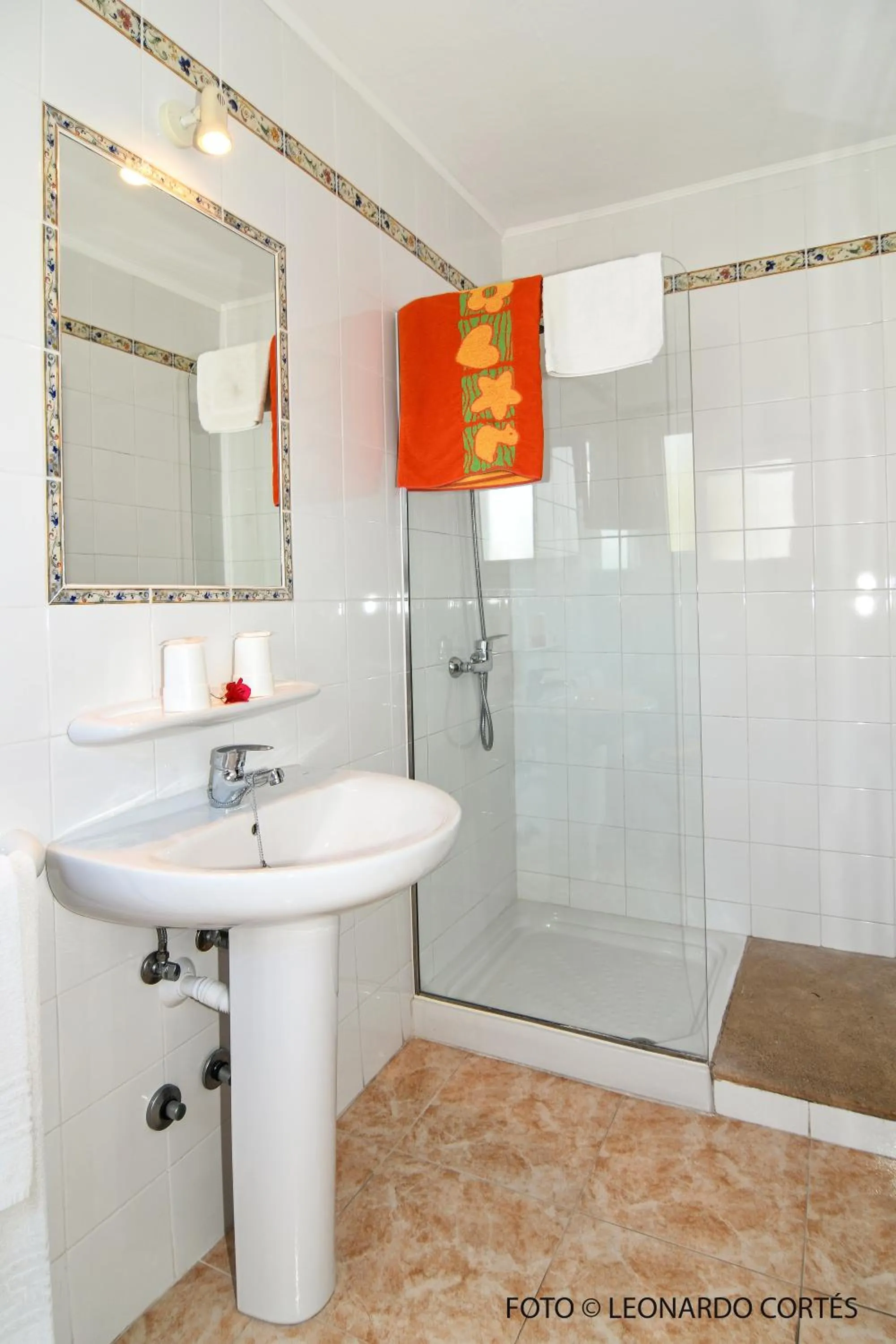 Shower in Hostal La Ceiba