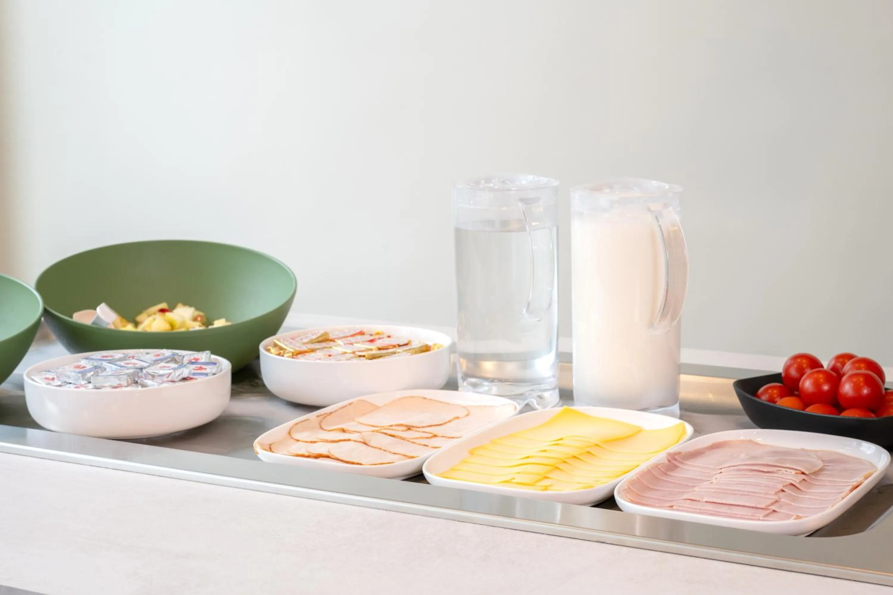 Continental breakfast in ibis budget Leuven Centrum