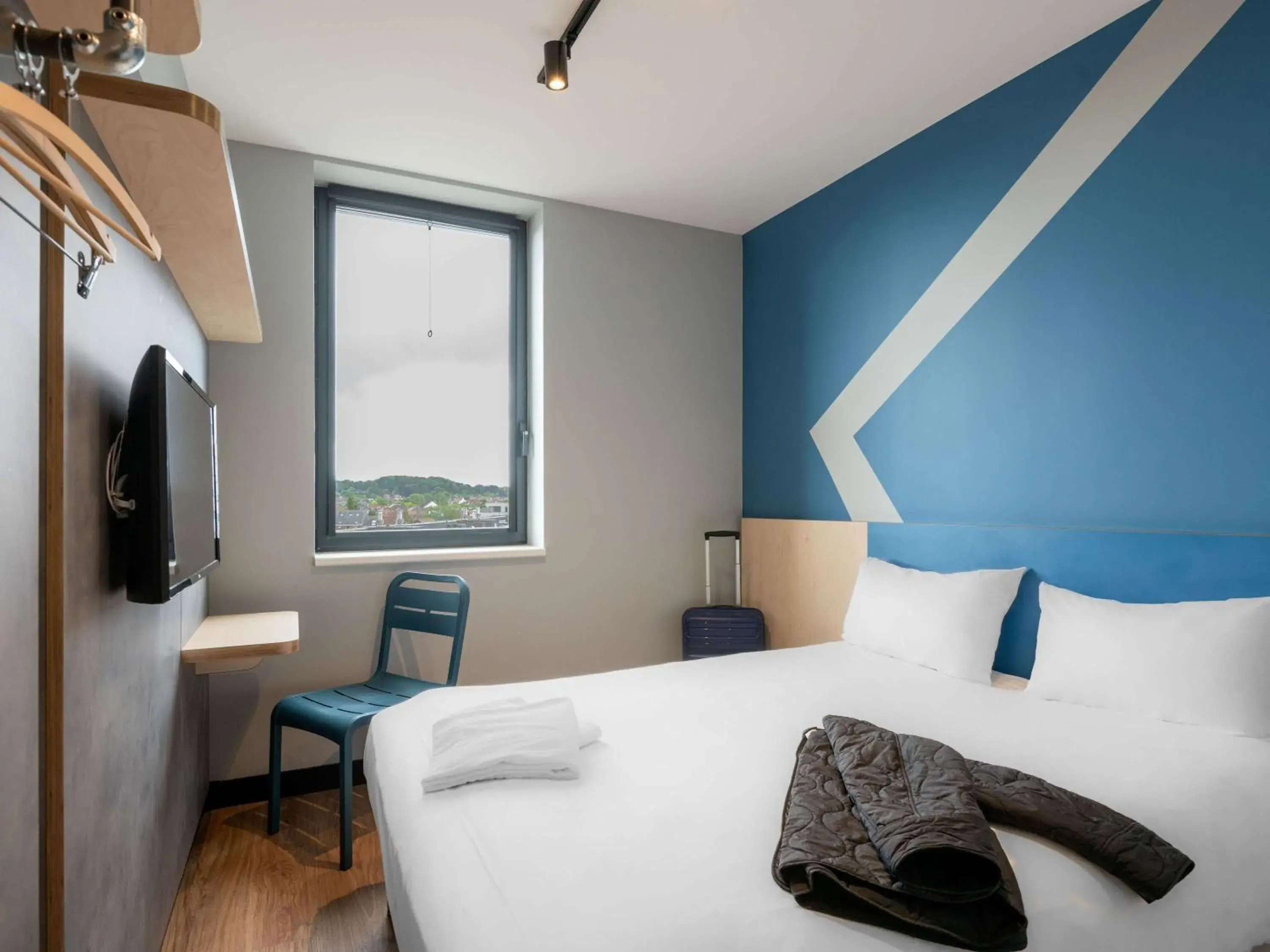 Bedroom, Bed in ibis budget Leuven Centrum Bedroom, Bed in ibis budget Leuven Centrum