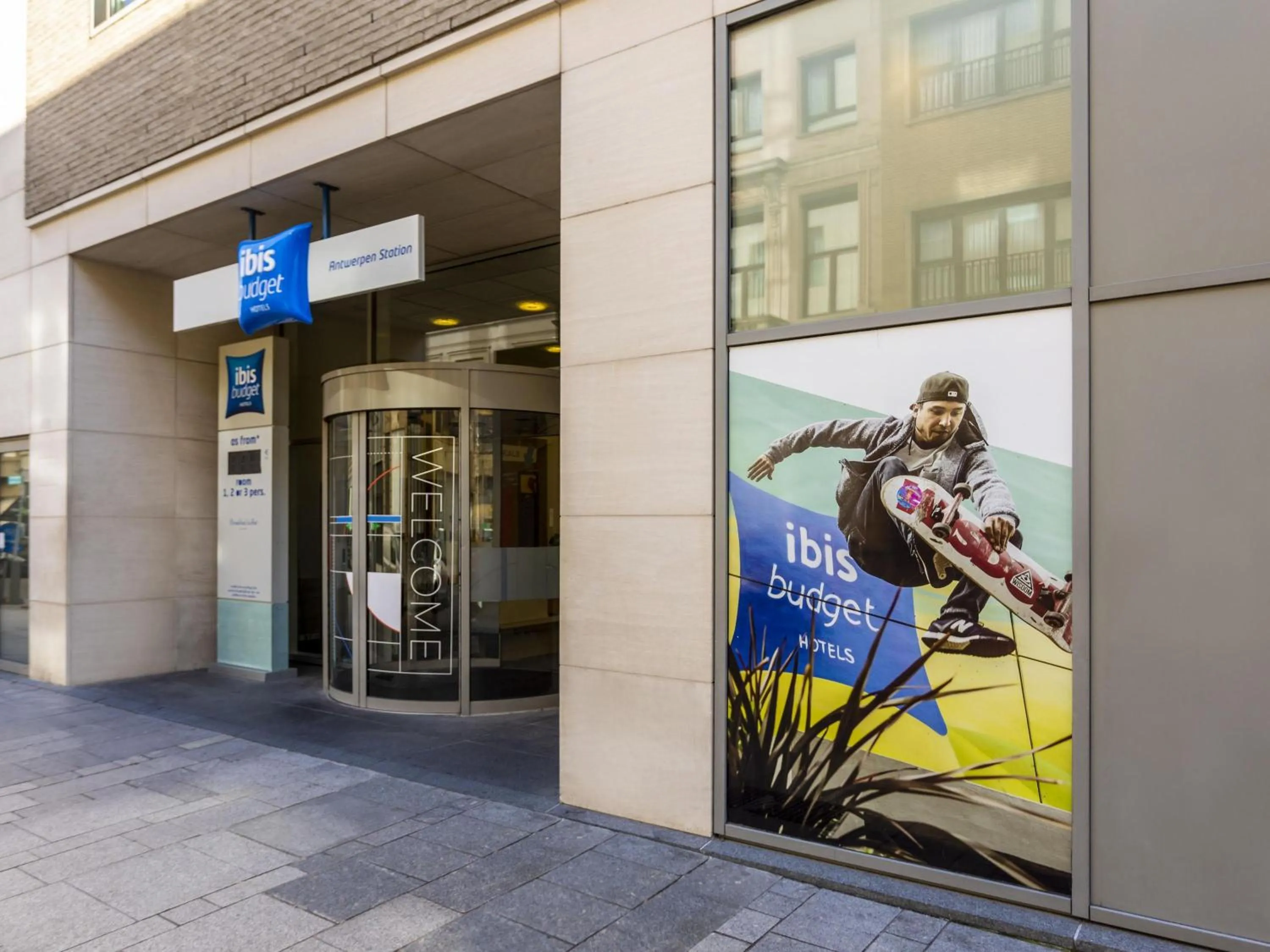 Property building in ibis budget Antwerpen Centraal Station