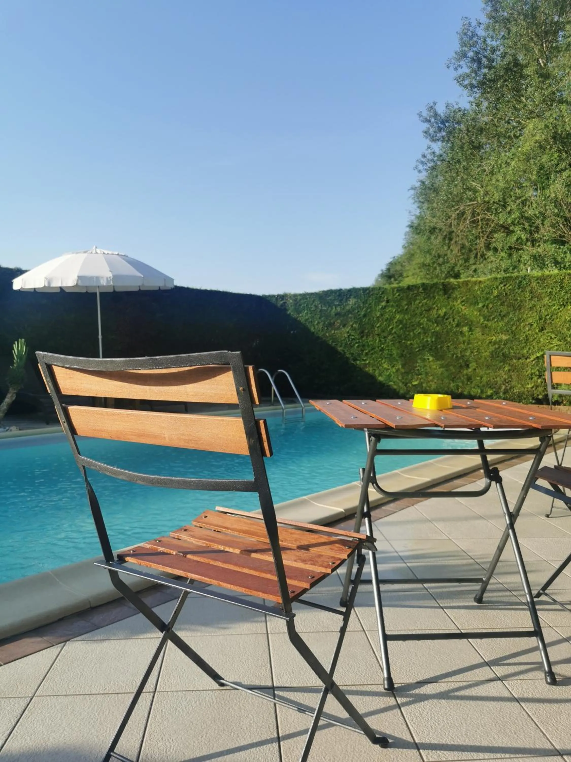Swimming pool in Casa di Campagna B&B La Corte Ferrara
