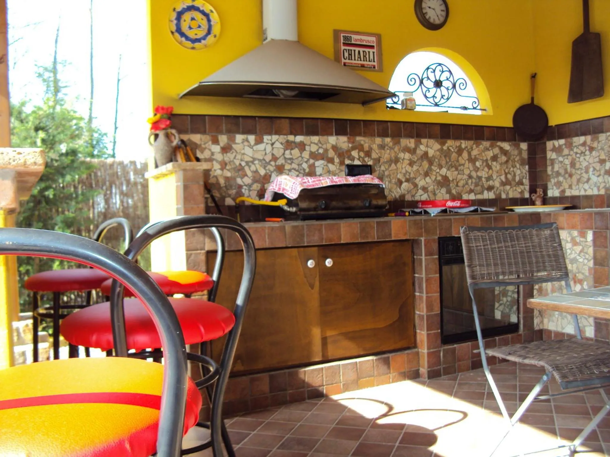BBQ facilities in Casa di Campagna B&B La Corte Ferrara
