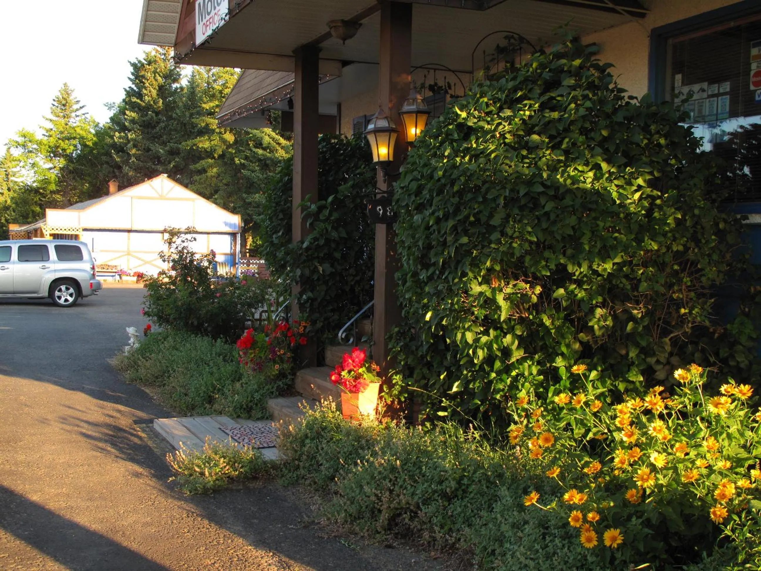 Facade/entrance in Blue Mountain Motel