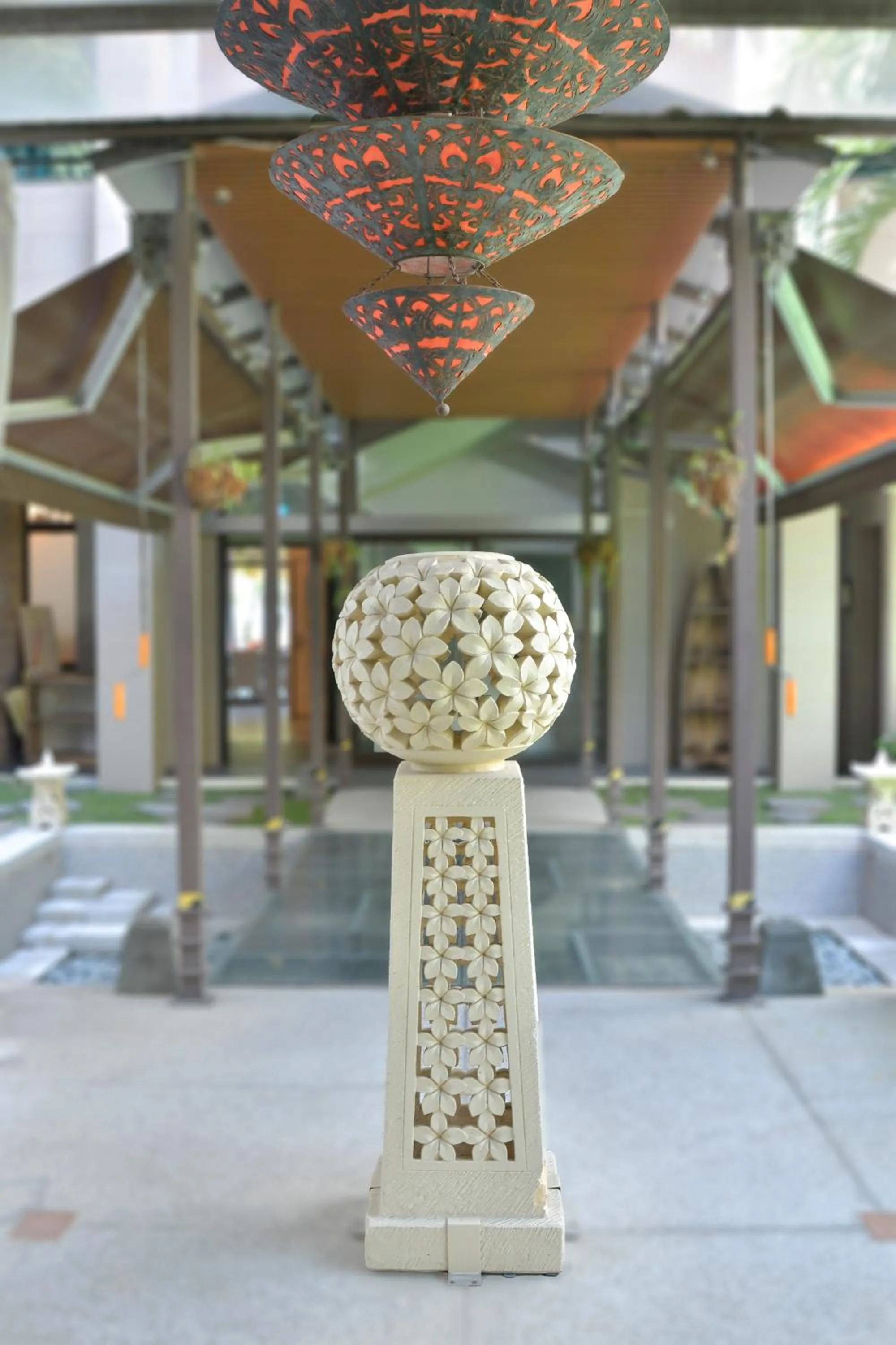 Garden view in 嬉安平 Si Anping by Hotel Si