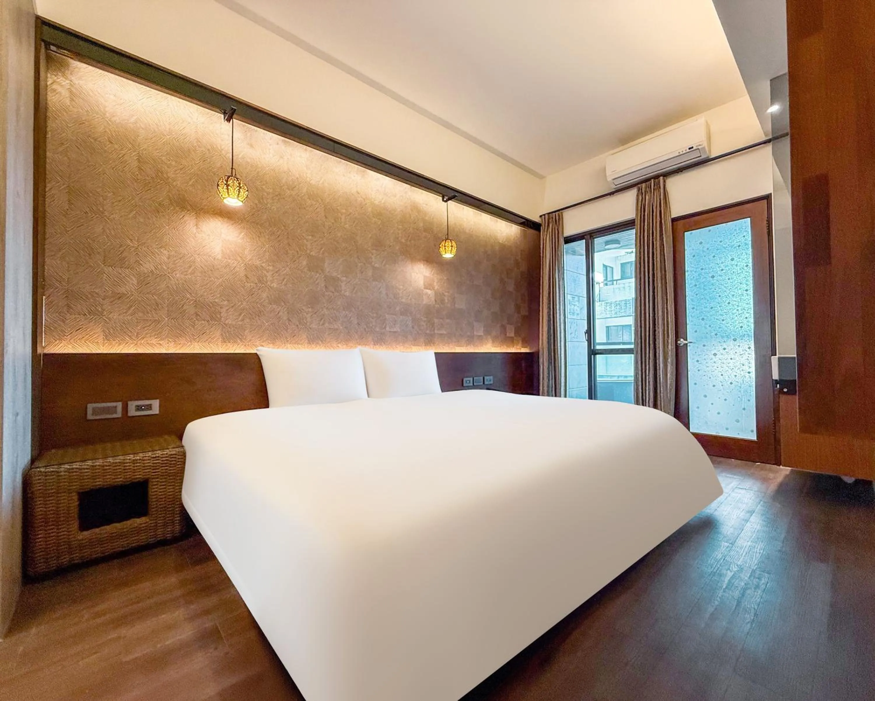 Bed in 嬉安平 Si Anping by Hotel Si