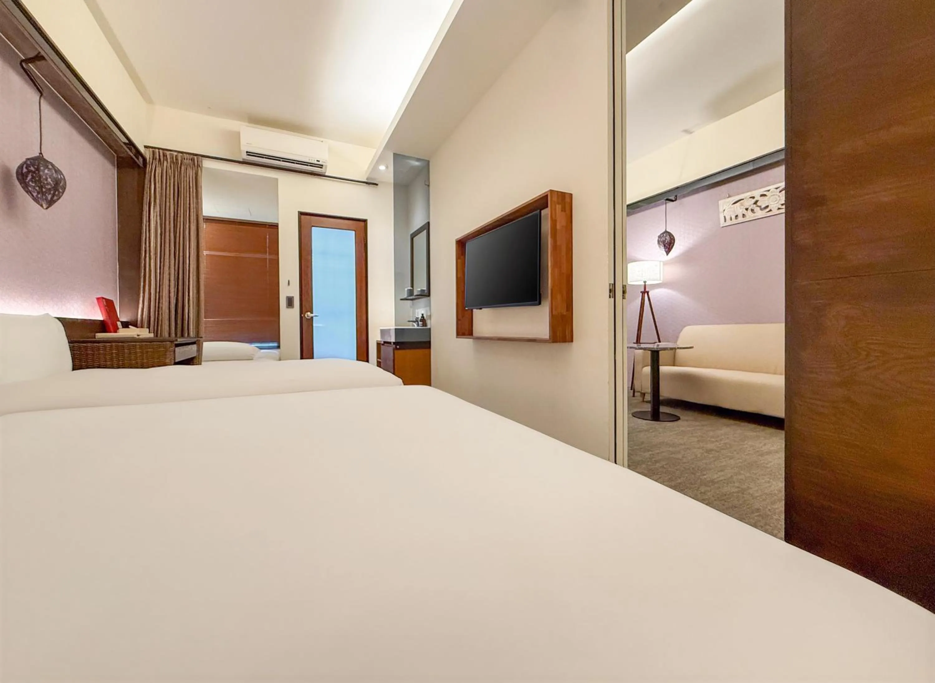 Bed in 嬉安平 Si Anping by Hotel Si