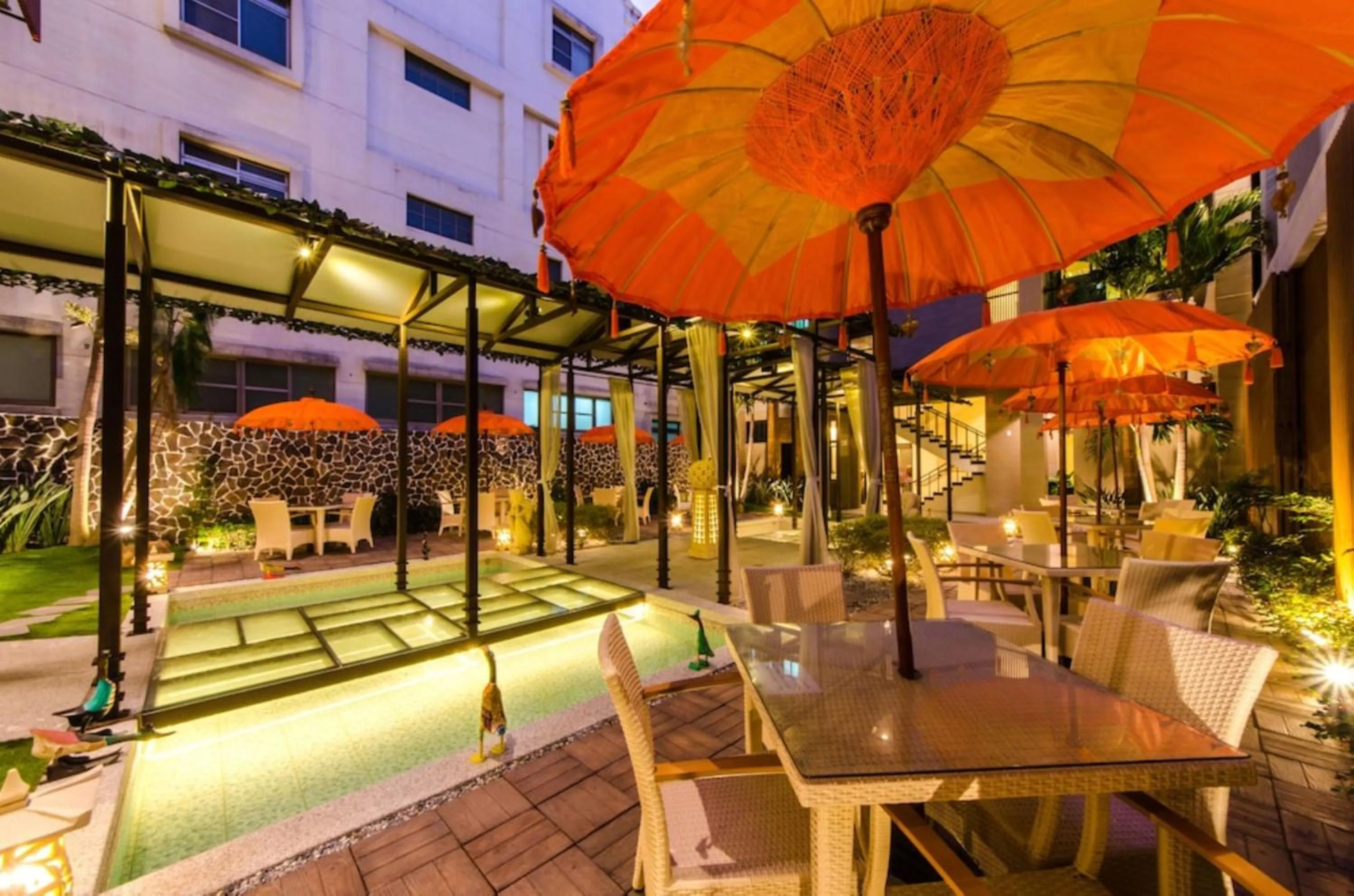 Patio in 嬉安平 Si Anping by Hotel Si