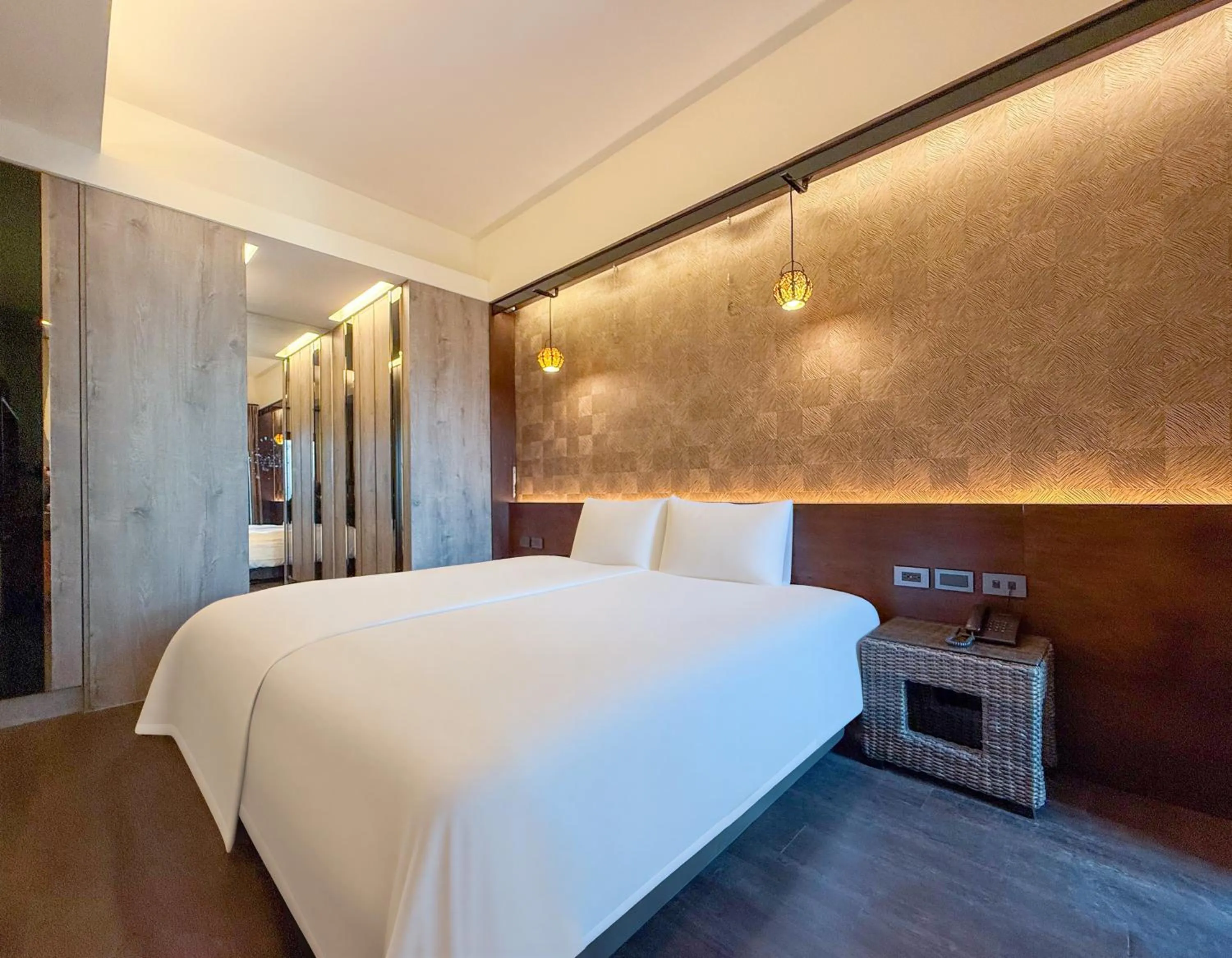 Bed in 嬉安平 Si Anping by Hotel Si