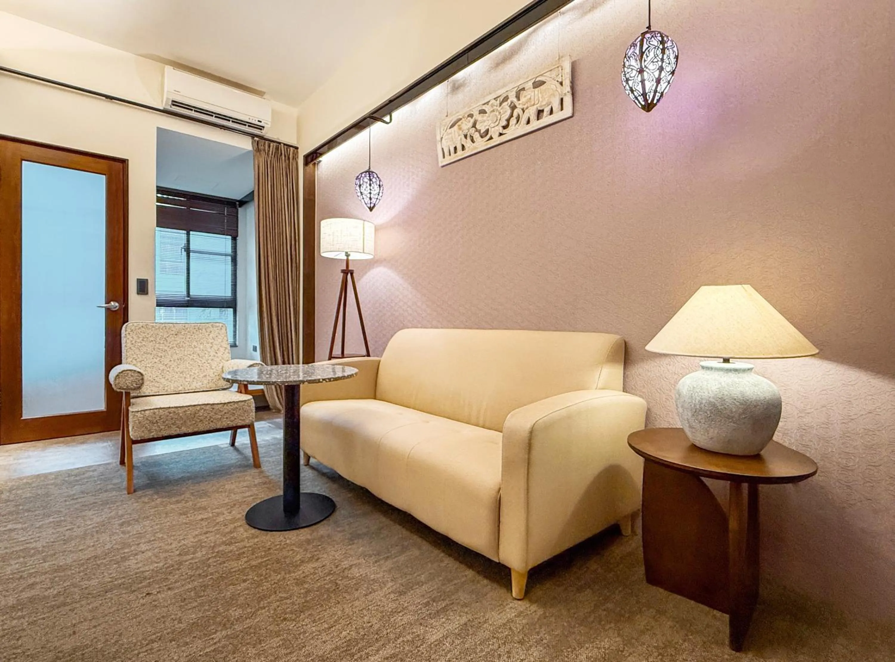 Living room in 嬉安平 Si Anping by Hotel Si