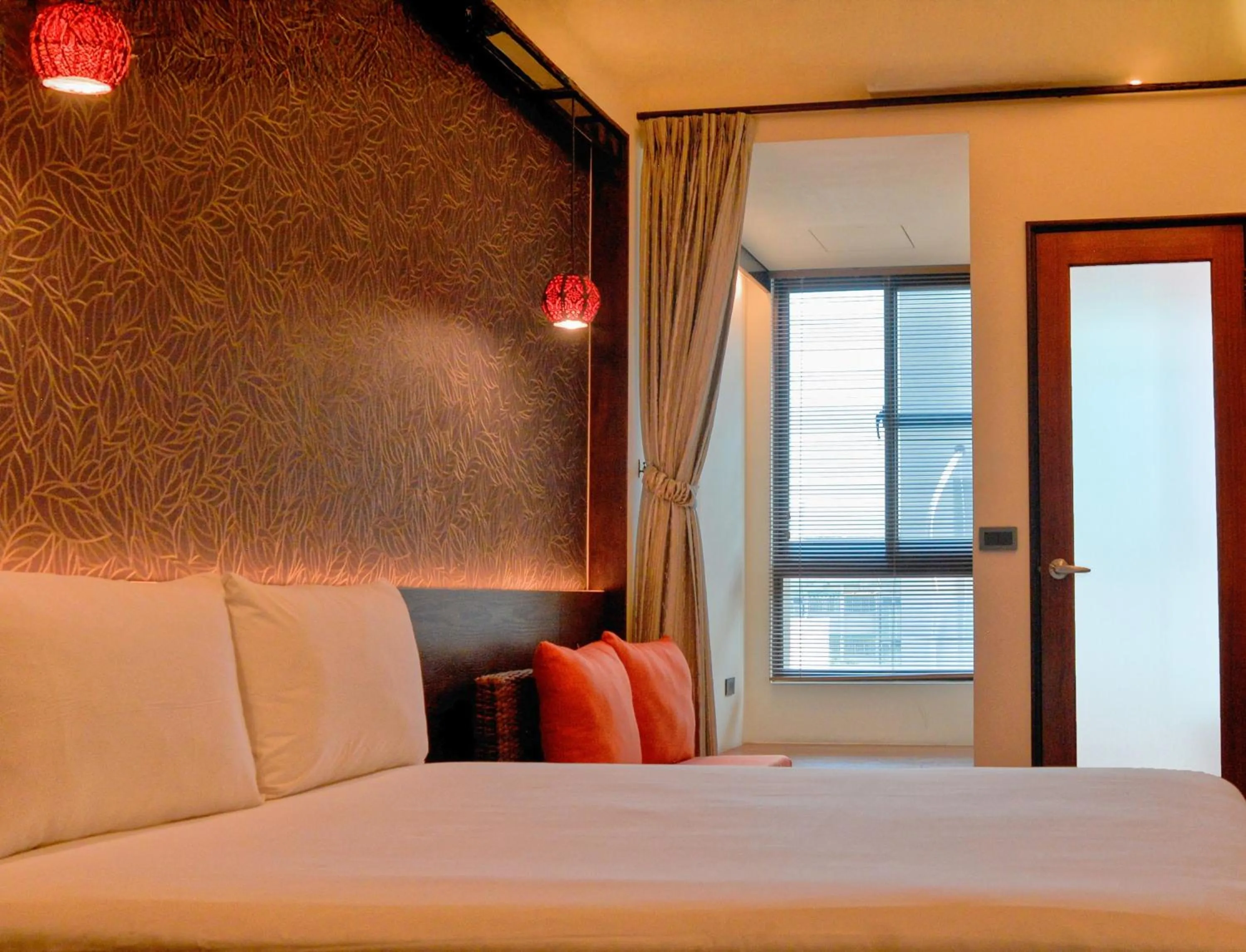 Bed in 嬉安平 Si Anping by Hotel Si