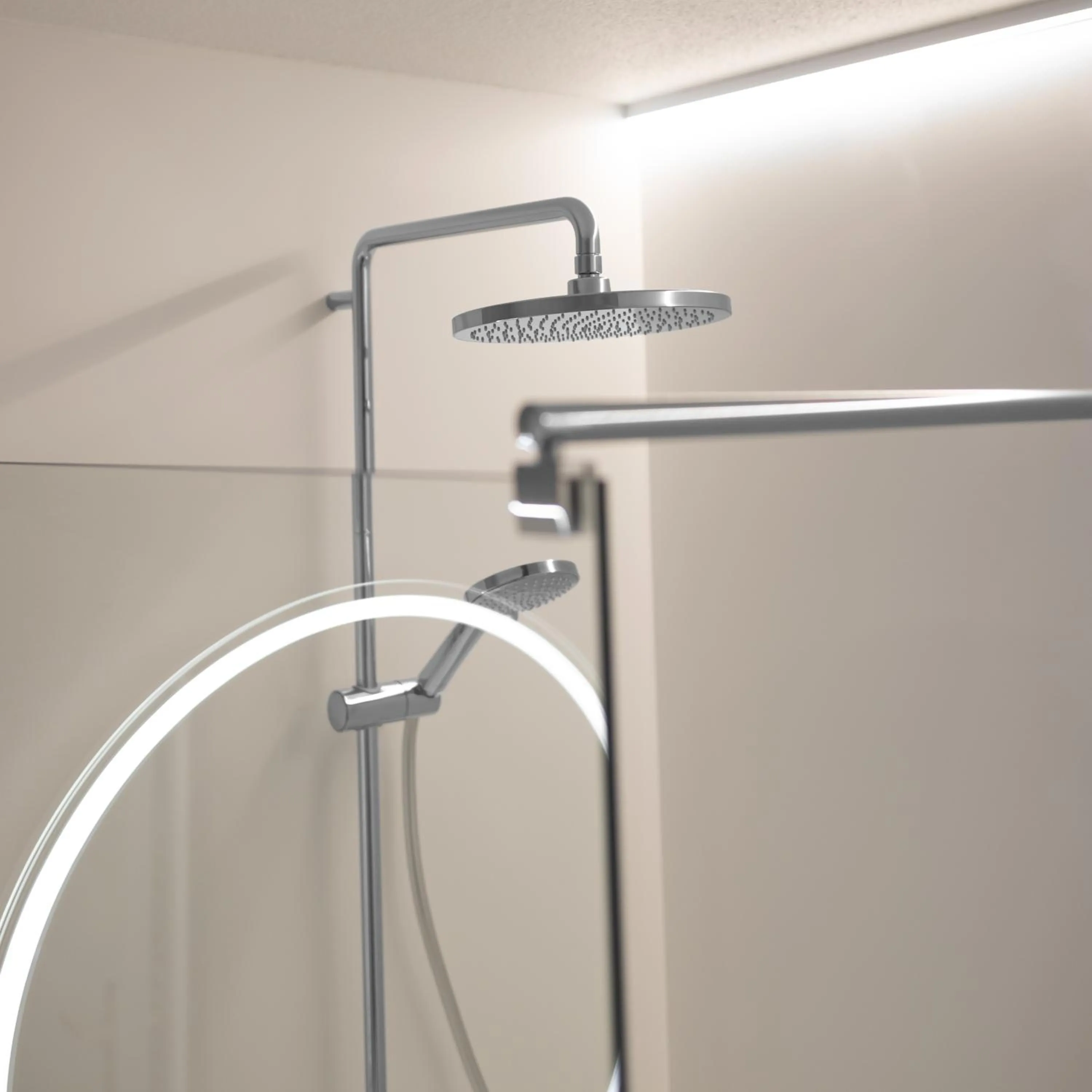 Shower in Résidence Hôtelière les Acanthes