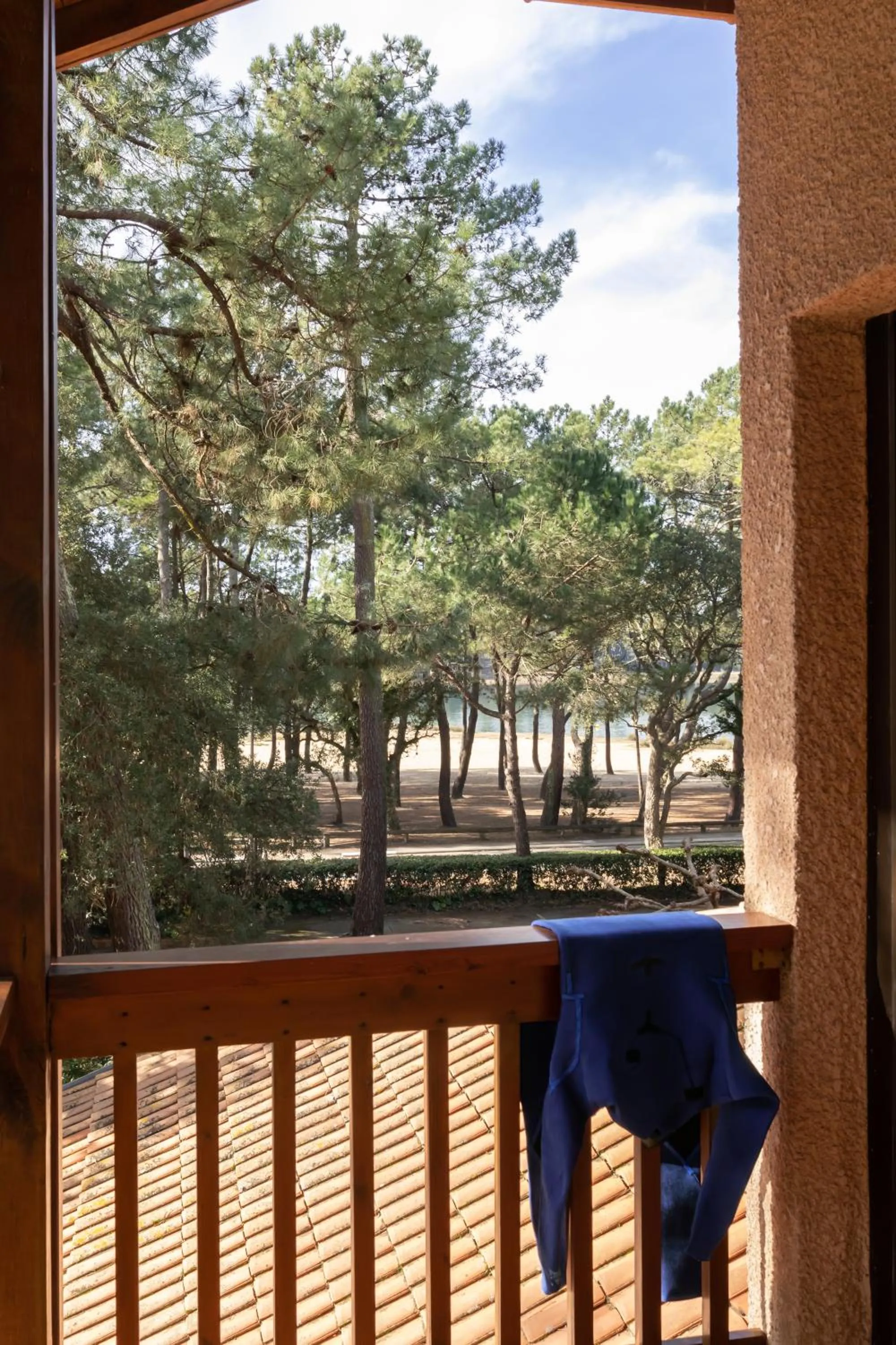 Patio in Résidence Hôtelière les Acanthes