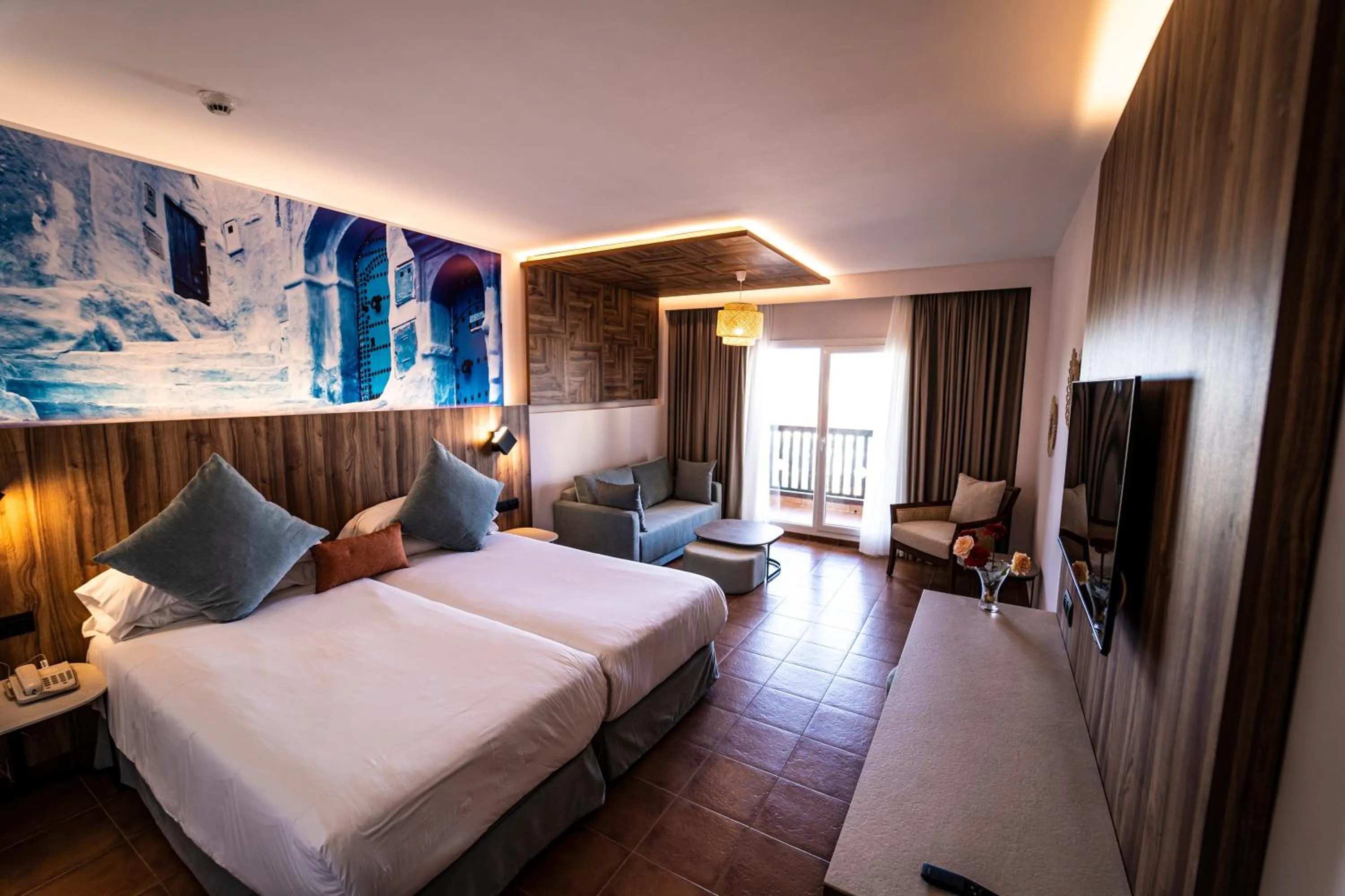 Photo of the whole room, Bed in Be Live Collection Saïdia