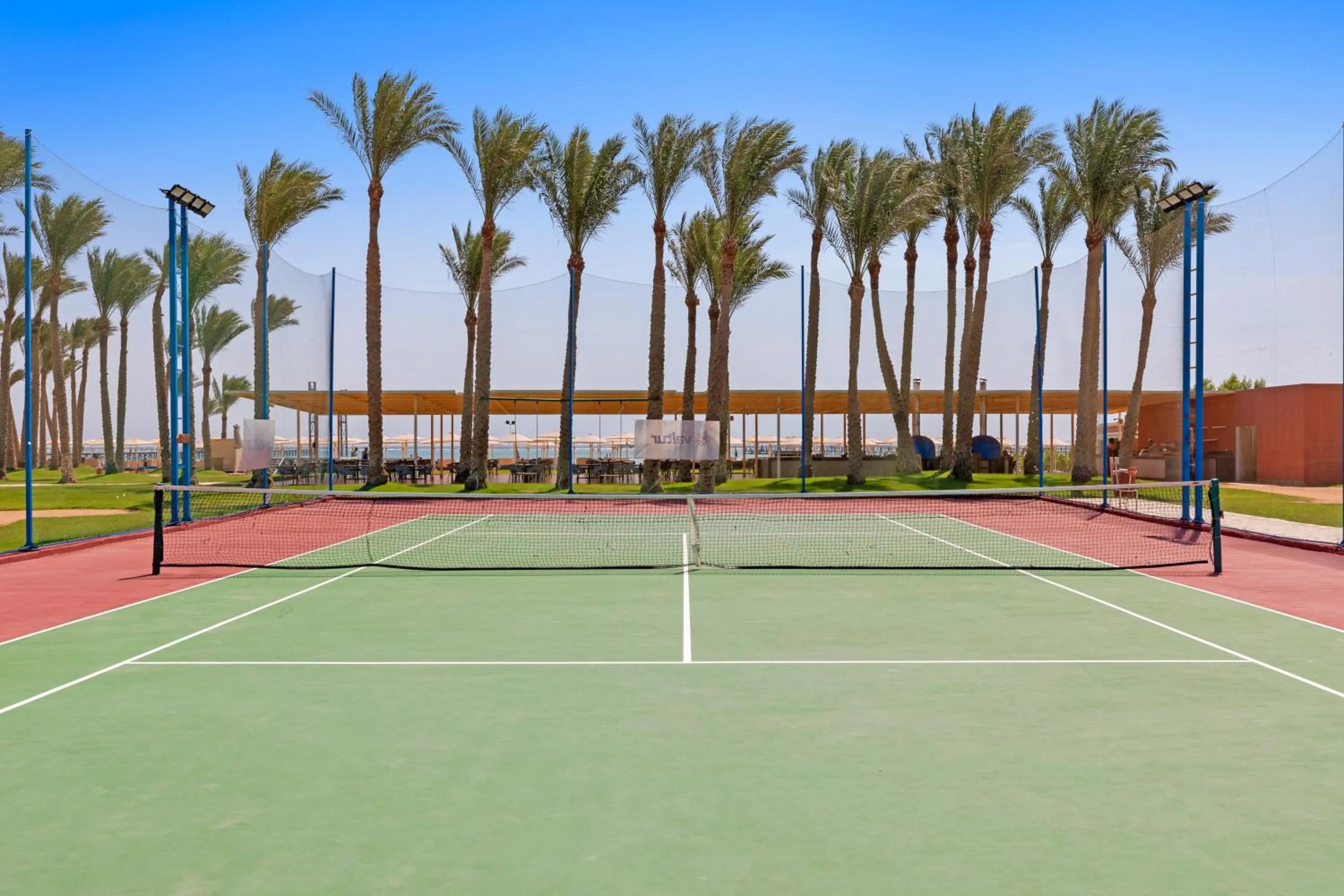 Tennis court in Pickalbatros Laguna Vista Aqua Park - 24 HRS All Inclusive