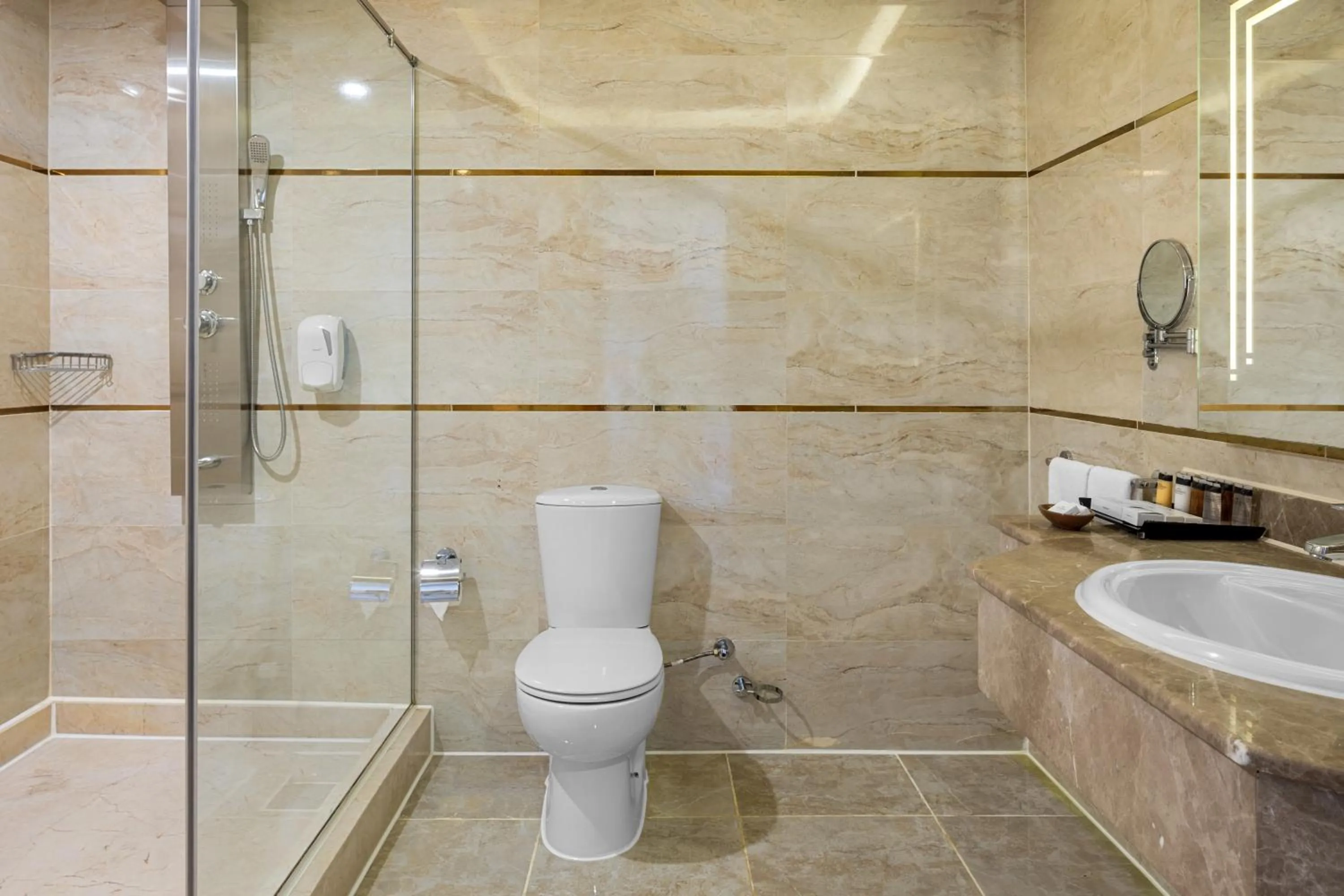 Shower in Pickalbatros Laguna Vista Aqua Park - 24 HRS All Inclusive