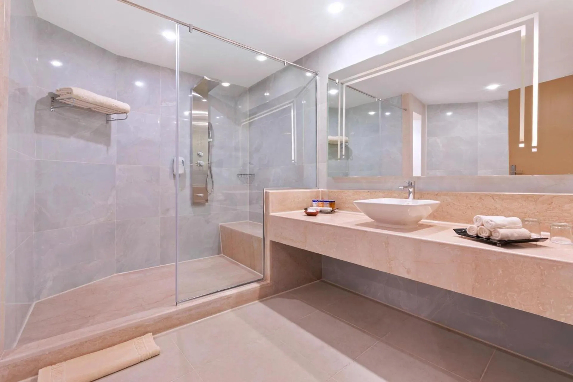 Bathroom in Pickalbatros Laguna Vista Aqua Park - 24 HRS All Inclusive