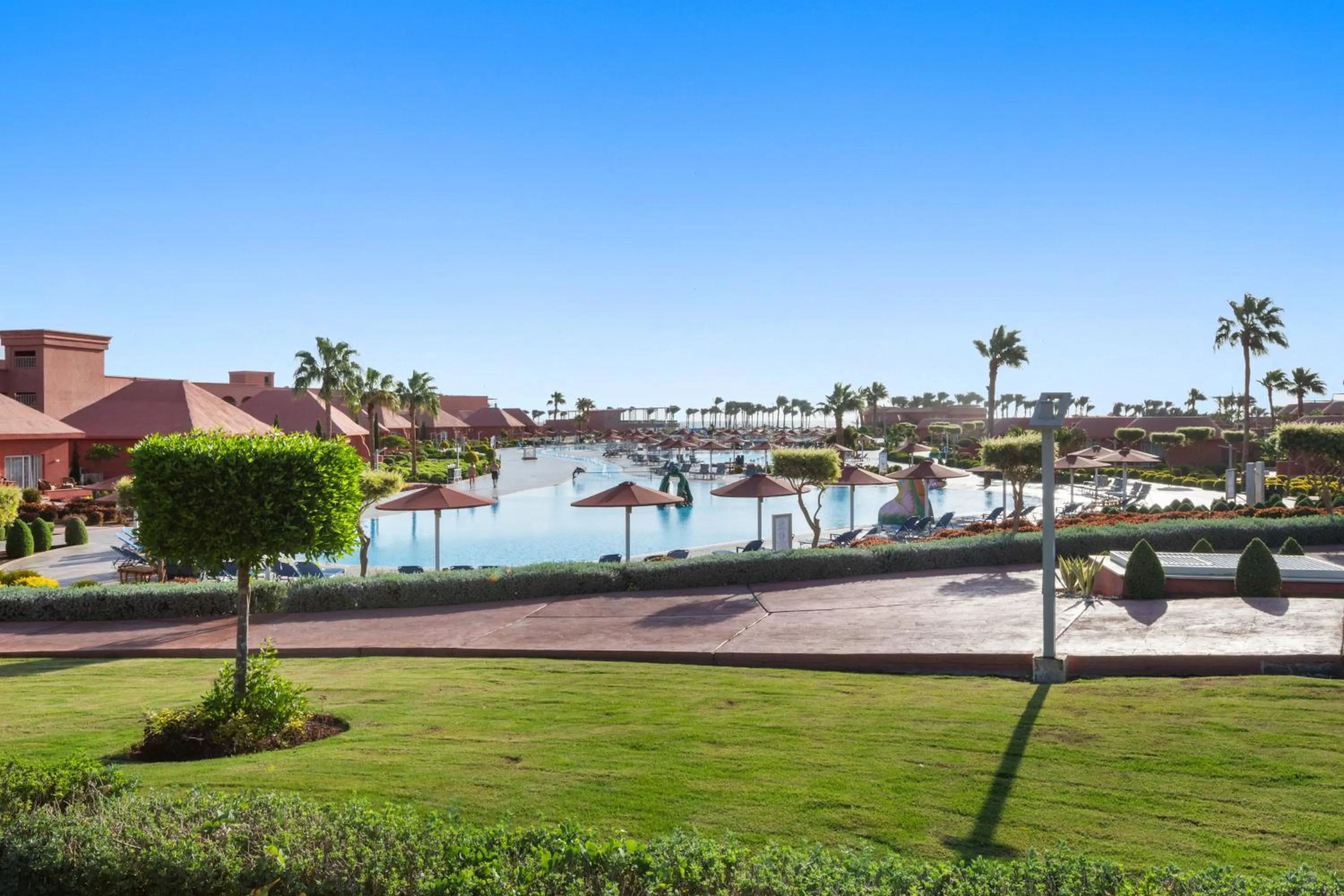 Garden in Pickalbatros Laguna Vista Aqua Park - 24 HRS All Inclusive