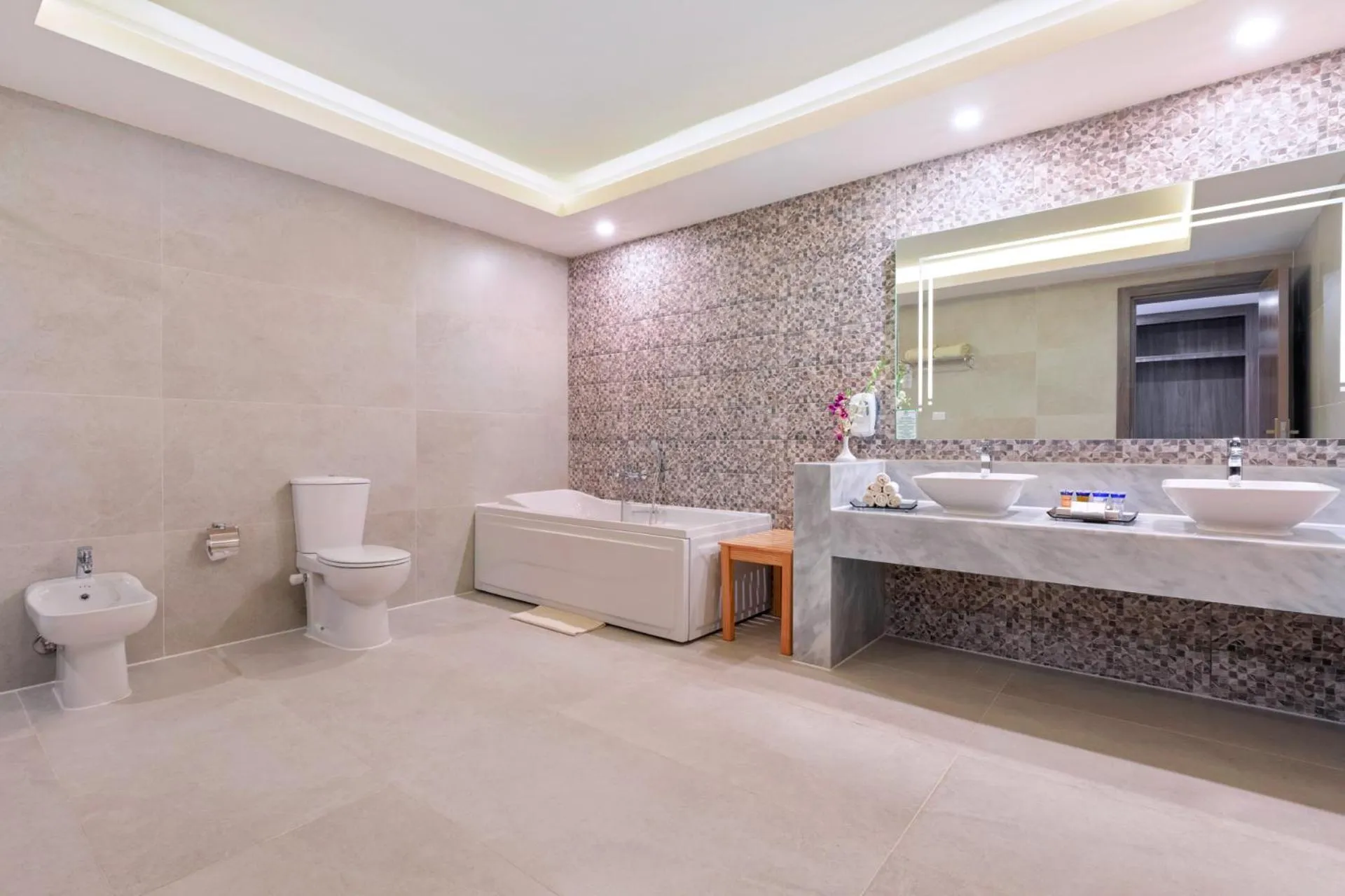 Bathroom in Pickalbatros Laguna Vista Aqua Park - 24 HRS All Inclusive