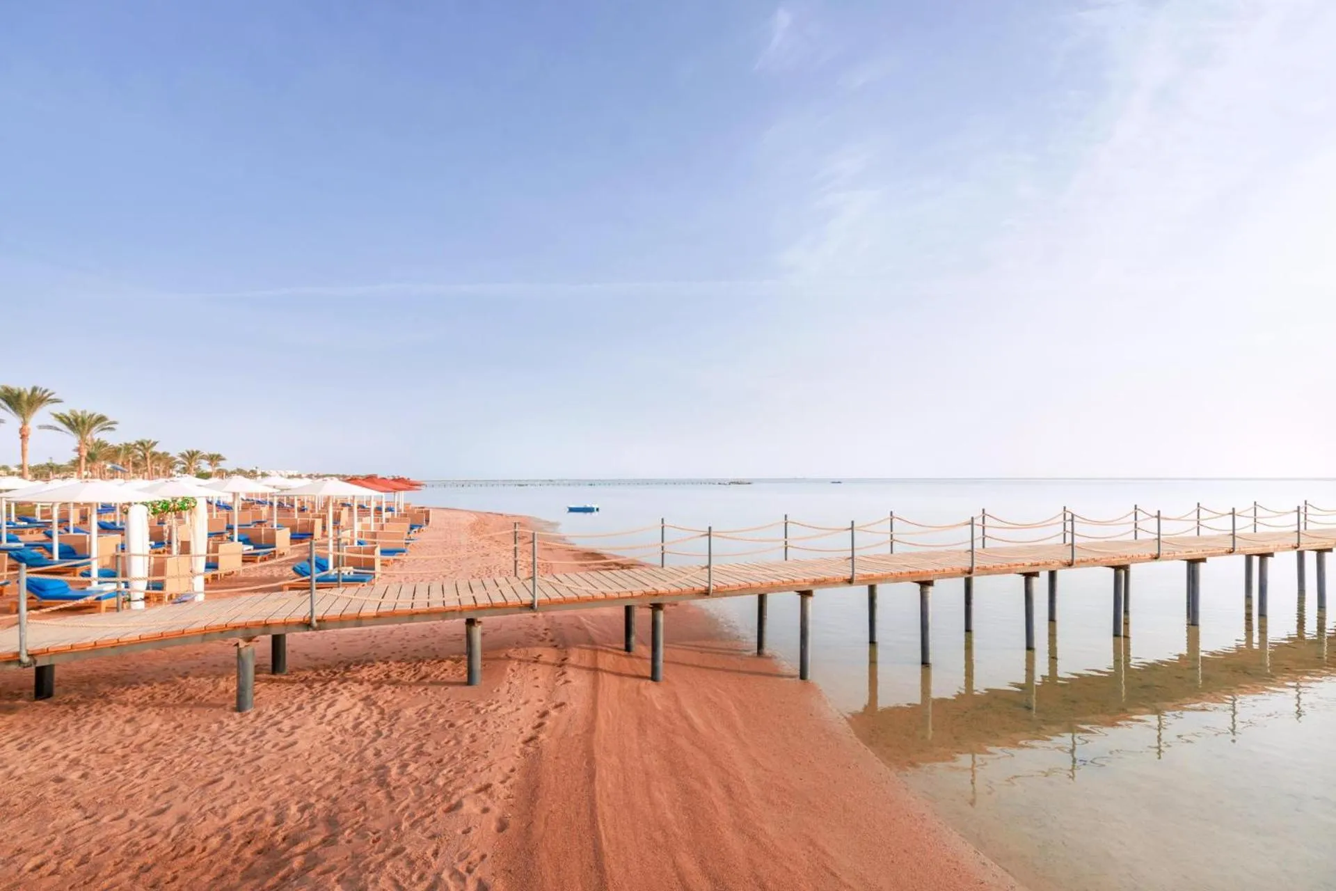 Beach in Pickalbatros Laguna Vista Aqua Park - 24 HRS All Inclusive