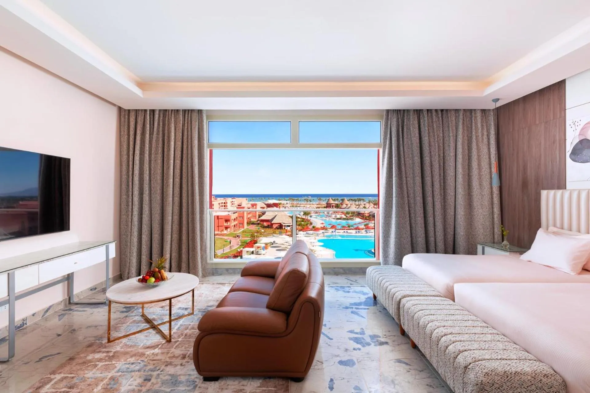 Photo of the whole room, Bed in Pickalbatros Laguna Vista Aqua Park - 24 HRS All Inclusive