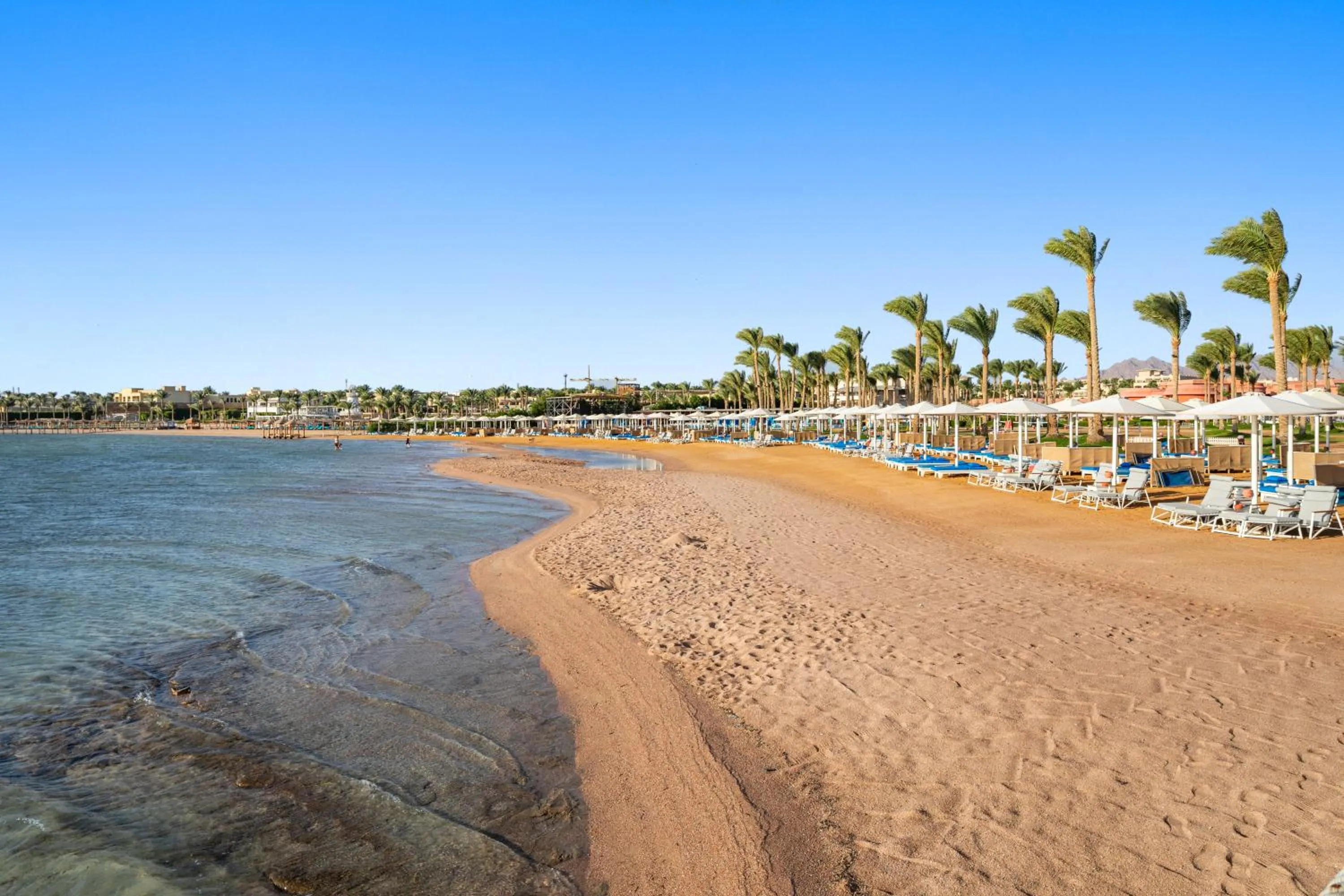 Beach in Pickalbatros Laguna Vista Aqua Park - 24 HRS All Inclusive