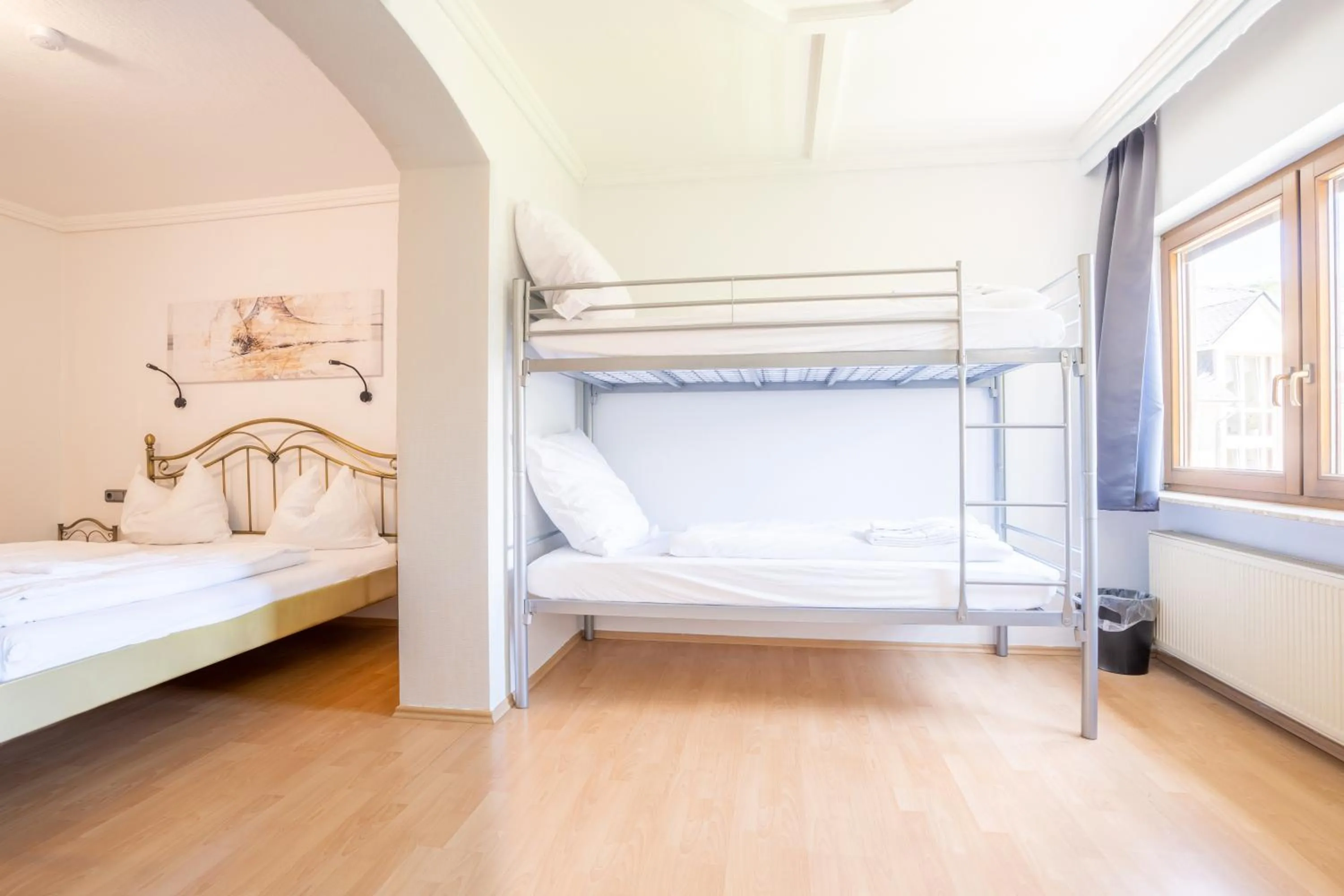 bunk bed, Bed in Mühlengarten by Relax Inn - Self Check In & Free Parking
