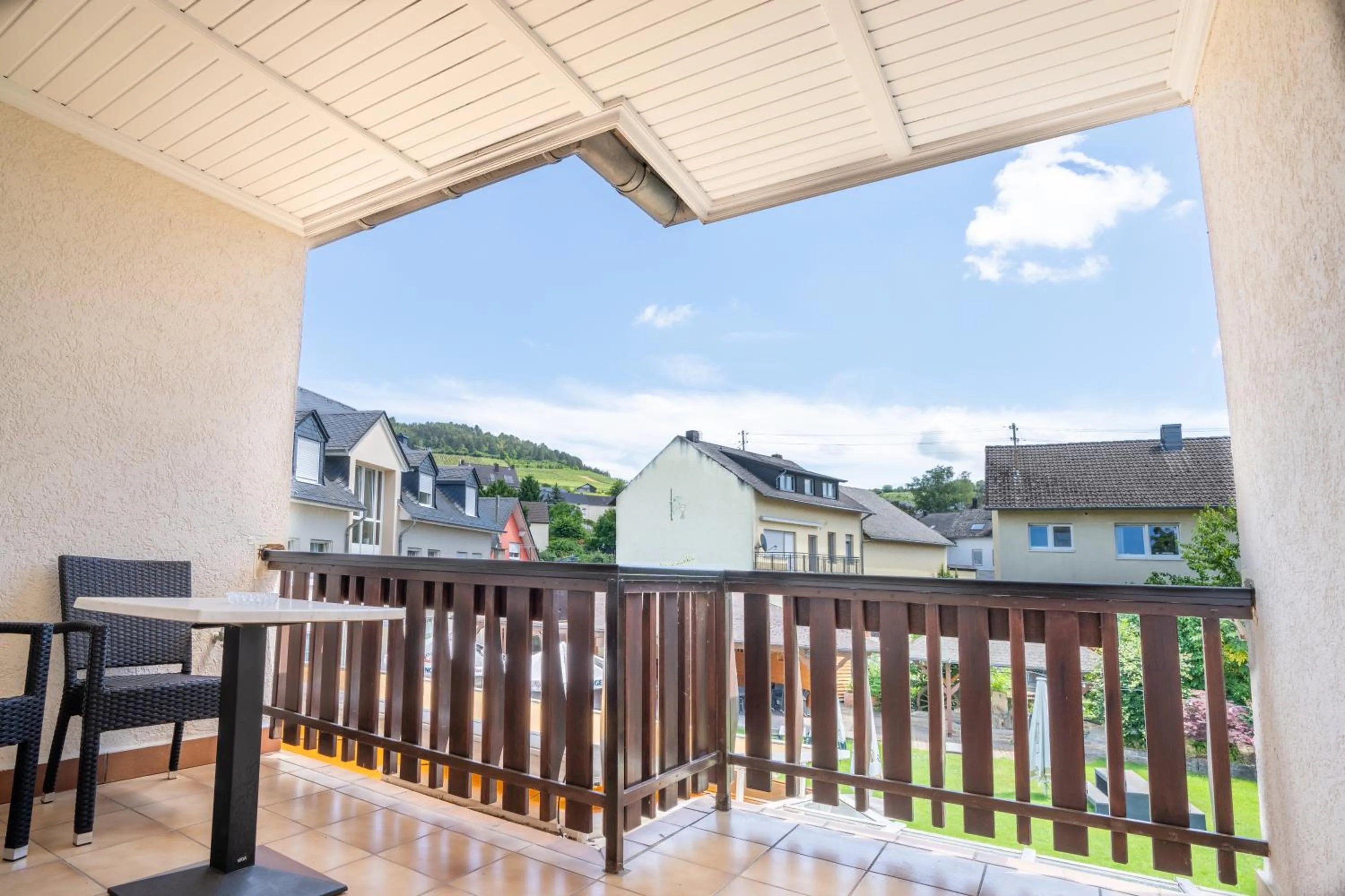 Balcony/Terrace in Mühlengarten by Relax Inn - Self Check In & Free Parking