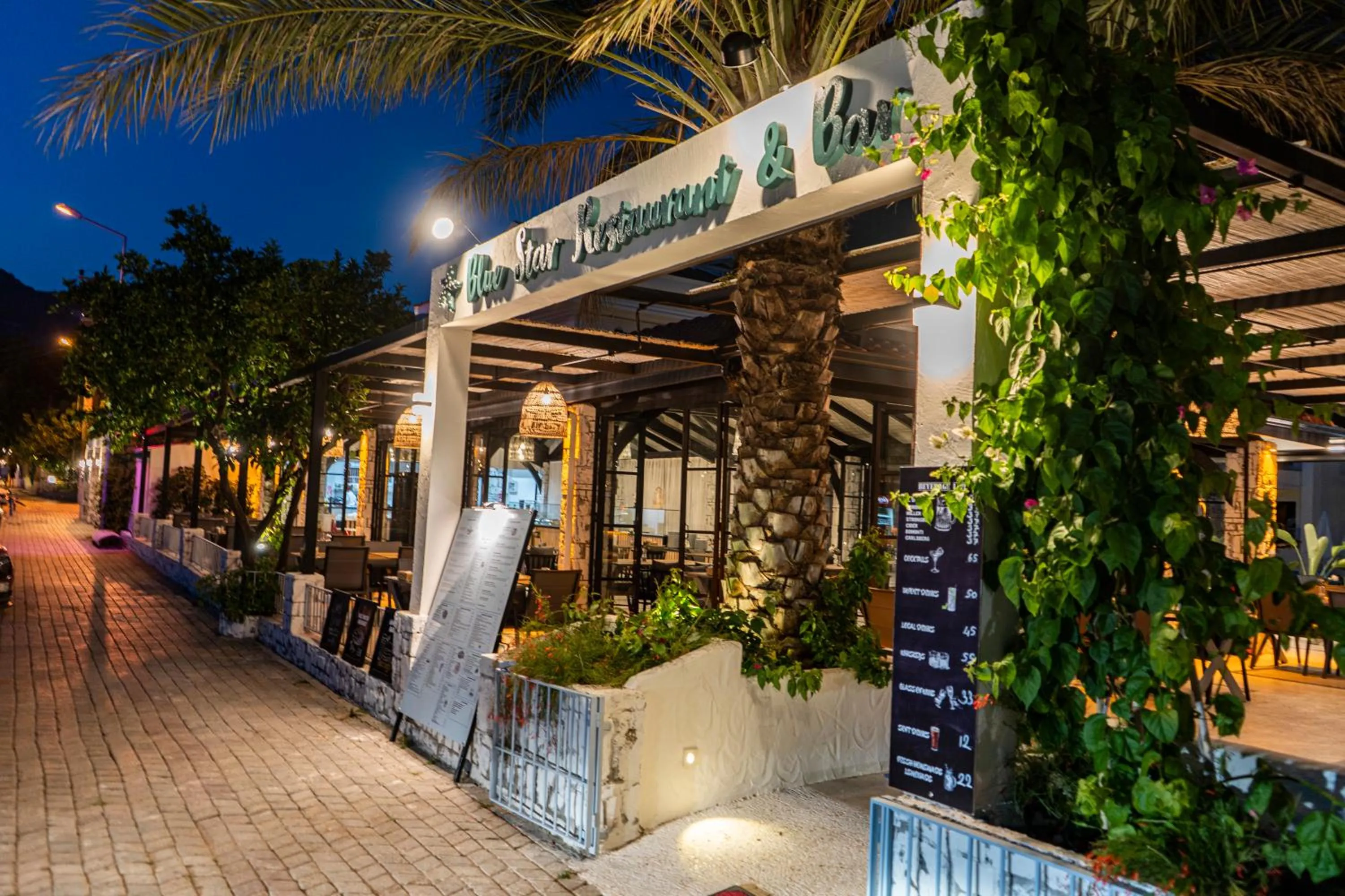 Night in Blue Star Hotel