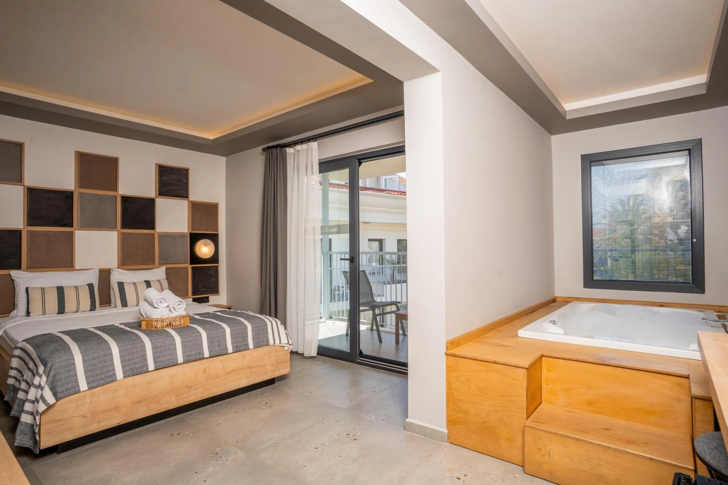 Photo of the whole room, Bed in Blue Star Hotel