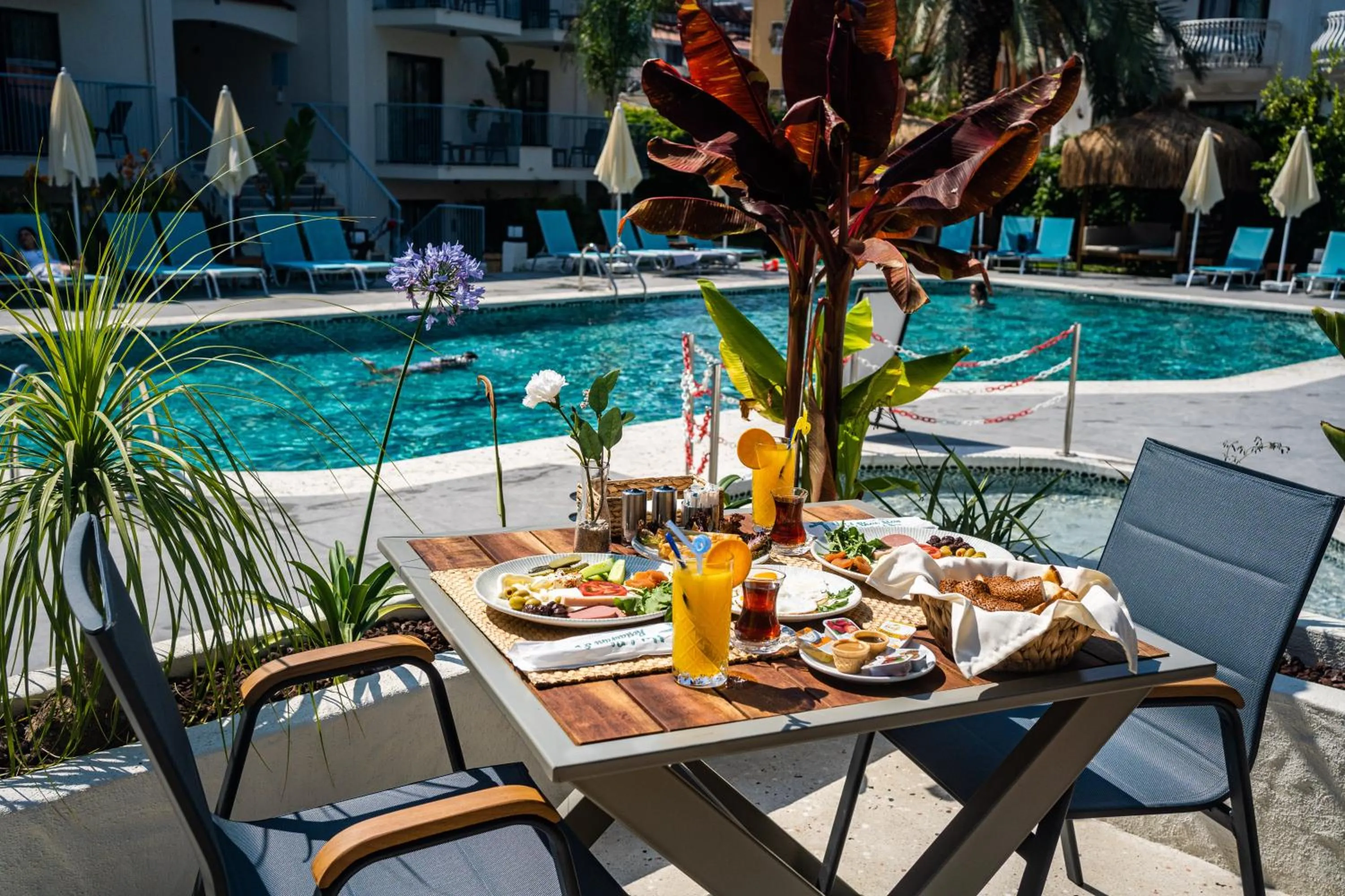 Breakfast in Blue Star Hotel