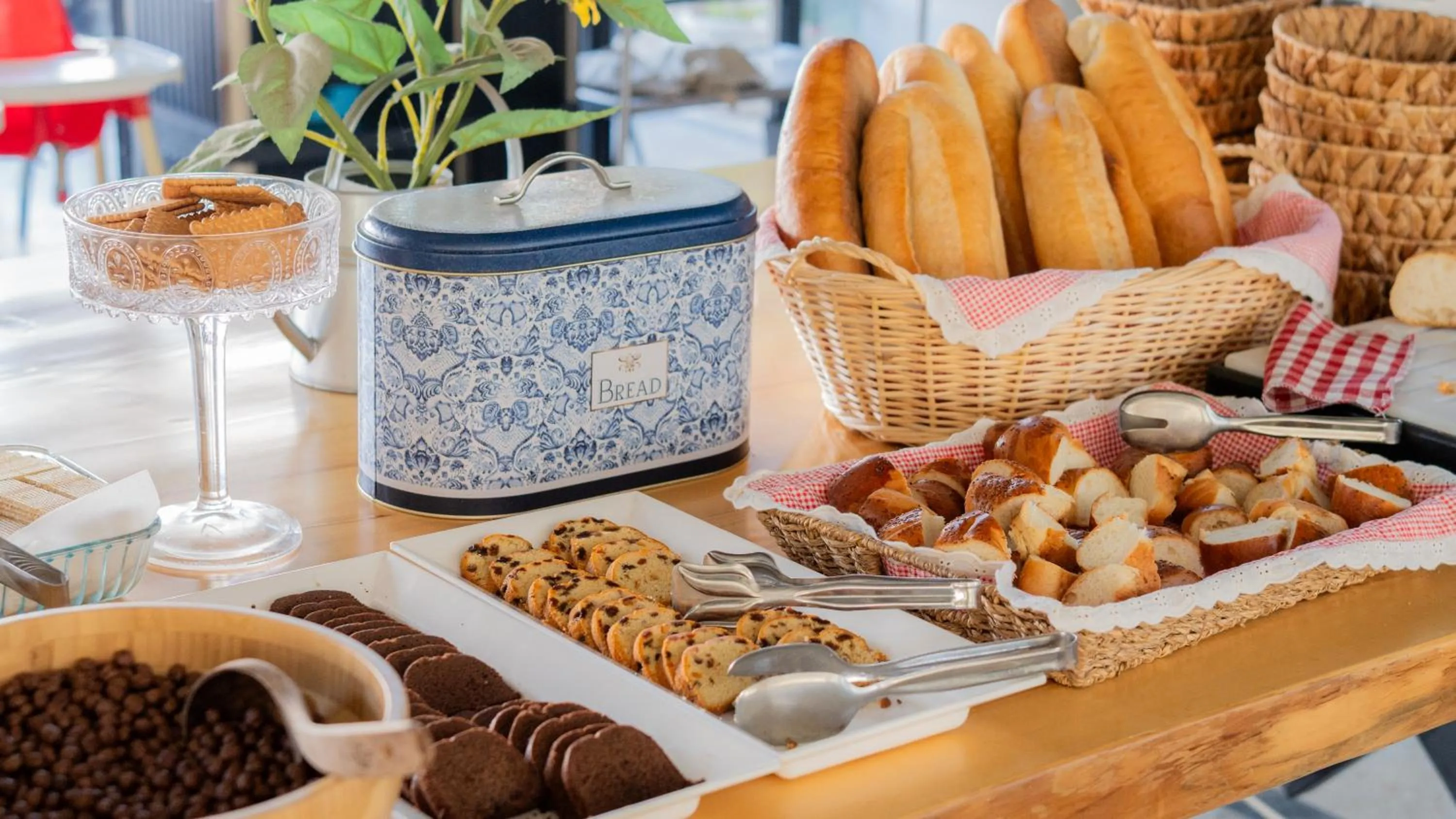 Breakfast in Blue Star Hotel