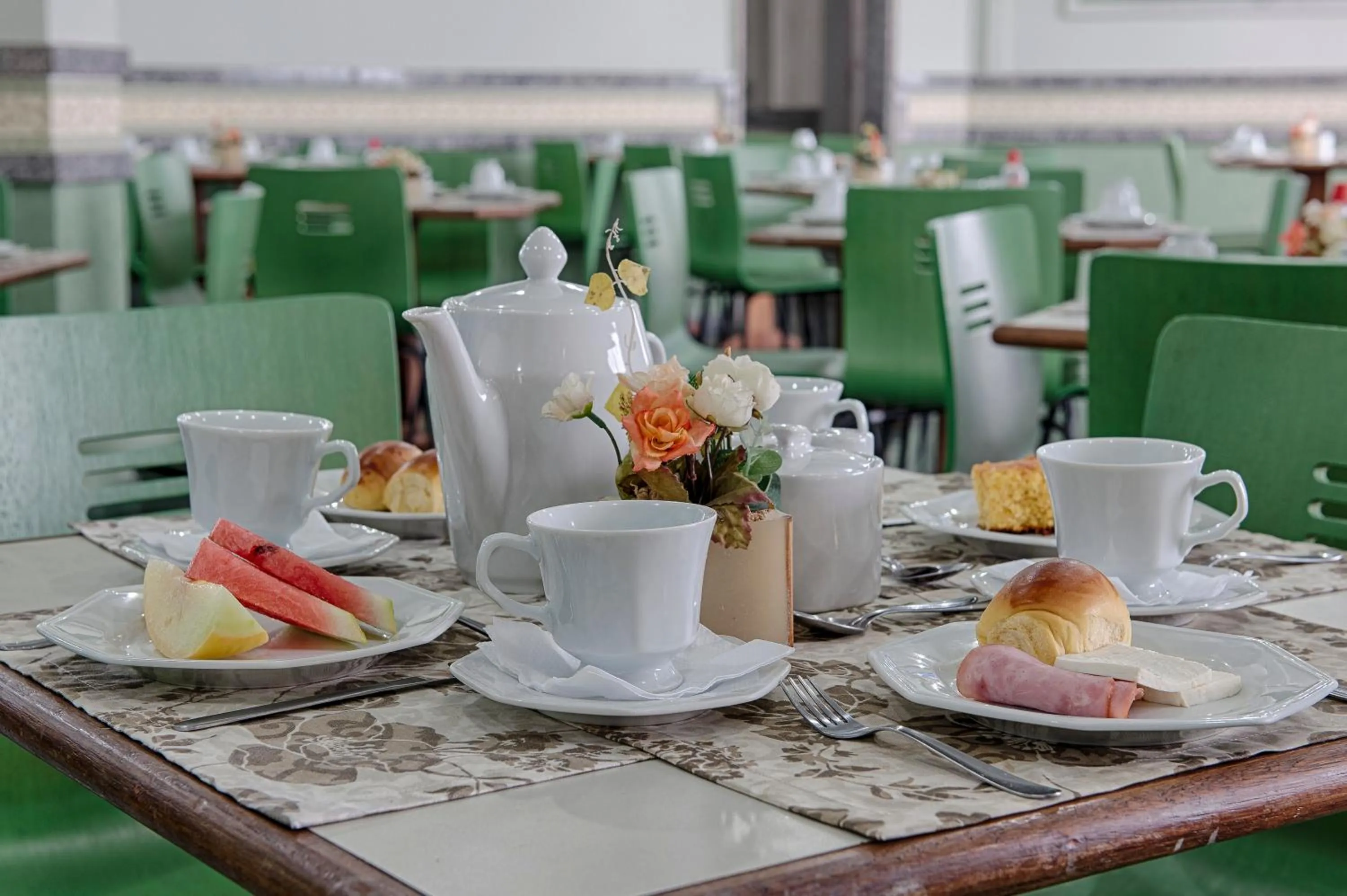 Breakfast in Flat Itararé Tower Beach