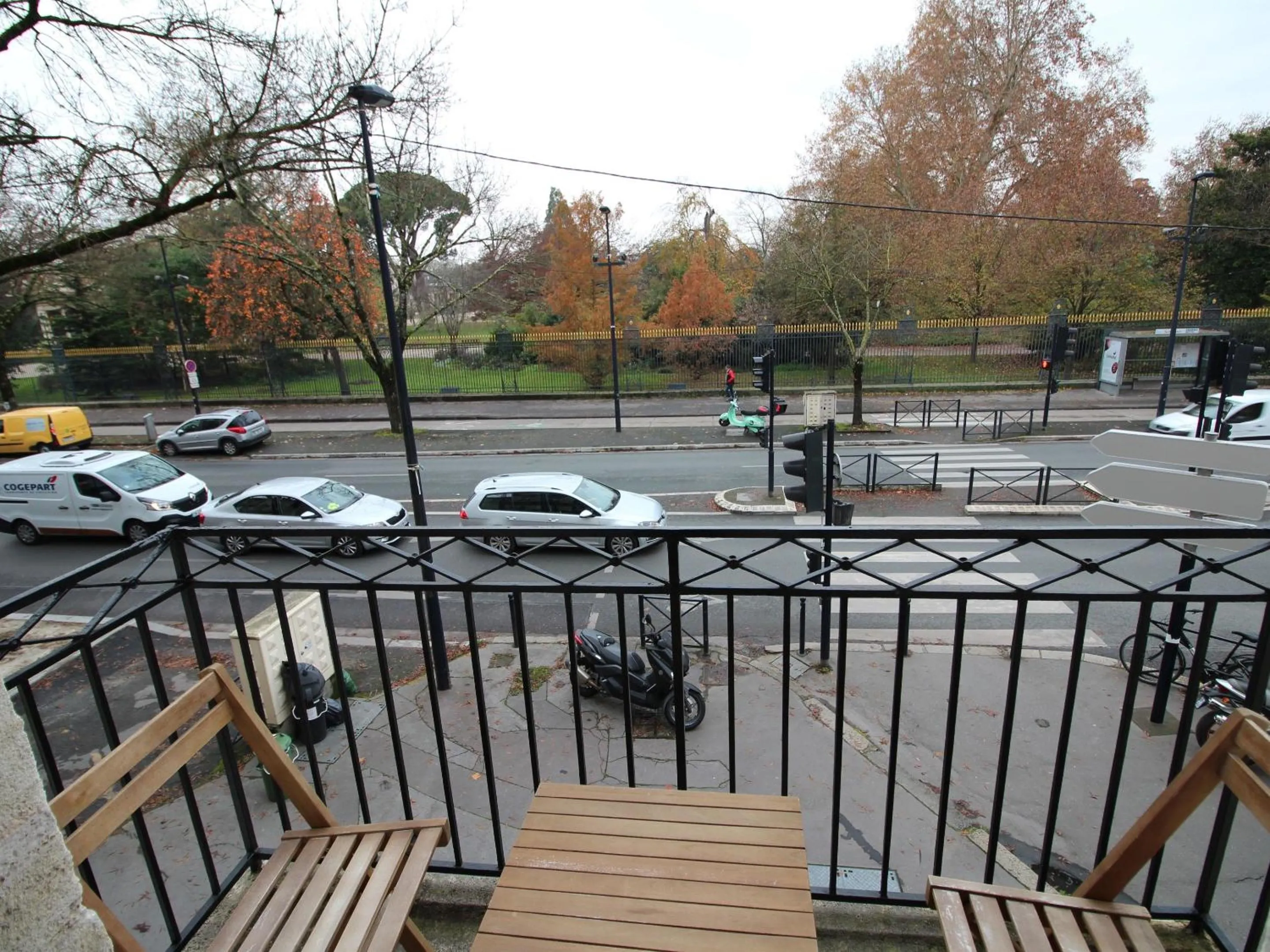 Balcony/Terrace in B&B L'Escapade Bordelaise - Côté Jardin