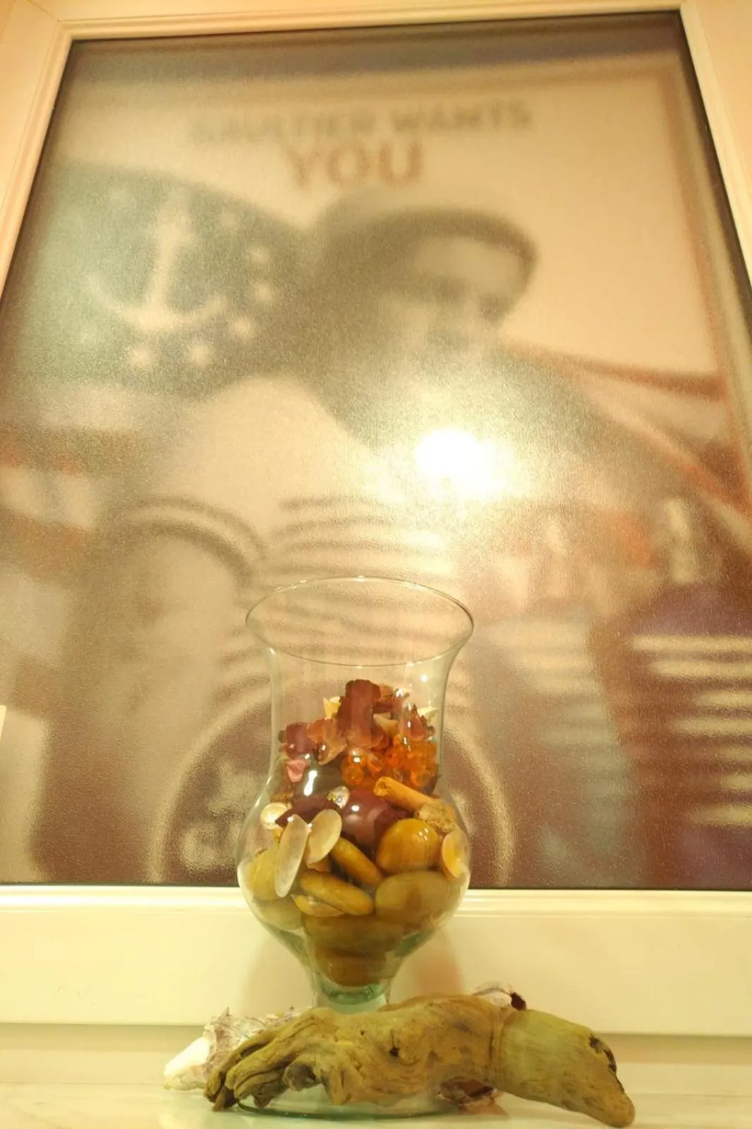 Decorative detail in Foresteria Del Pescatore