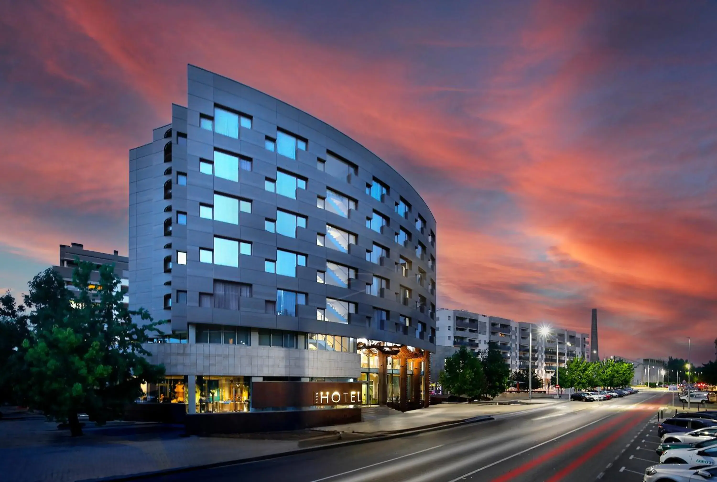 Property building in Hotel MasMonzon Property building in Hotel MasMonzon