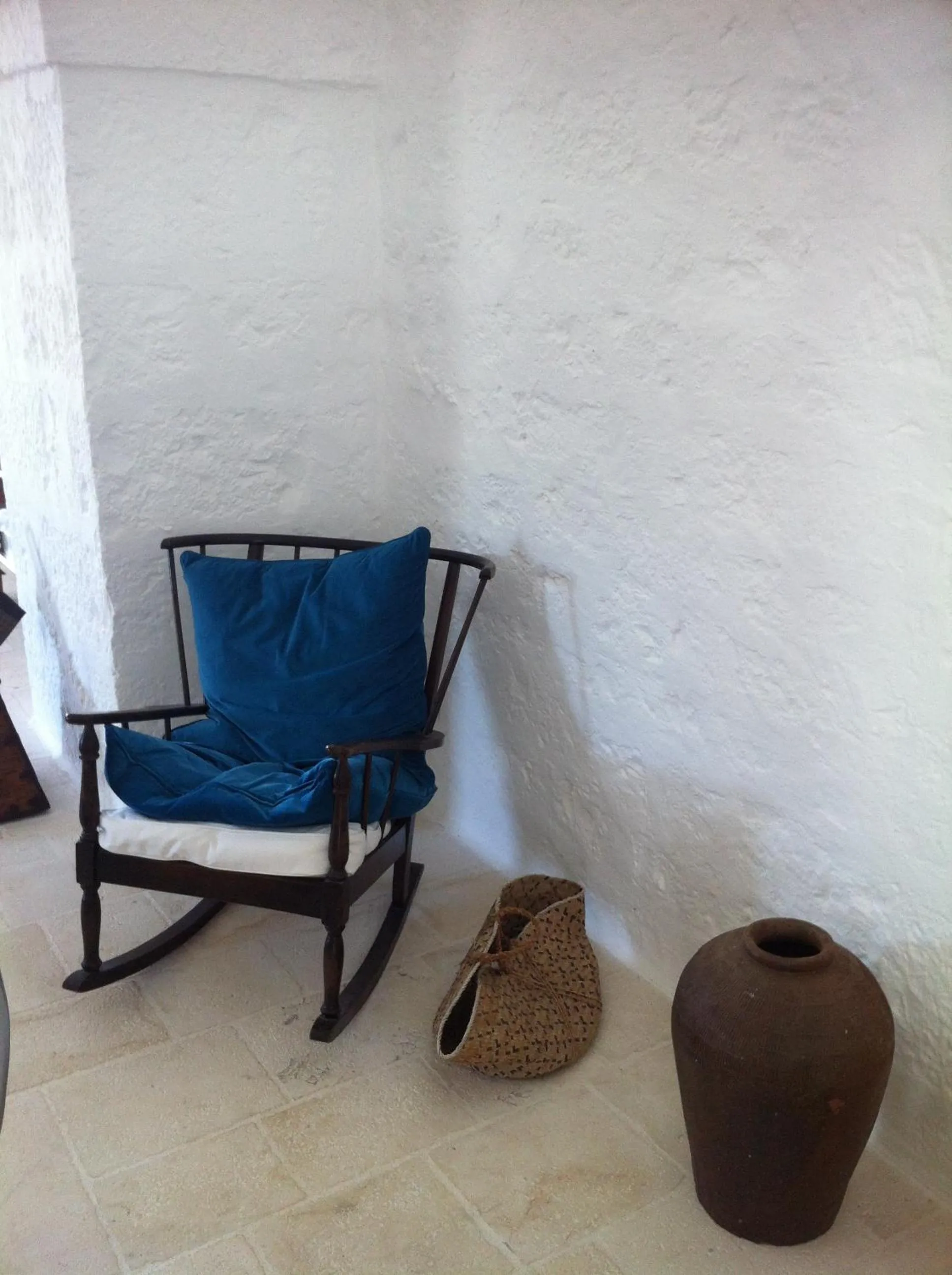 Communal lounge/ TV room in B&B Coccio Pesto