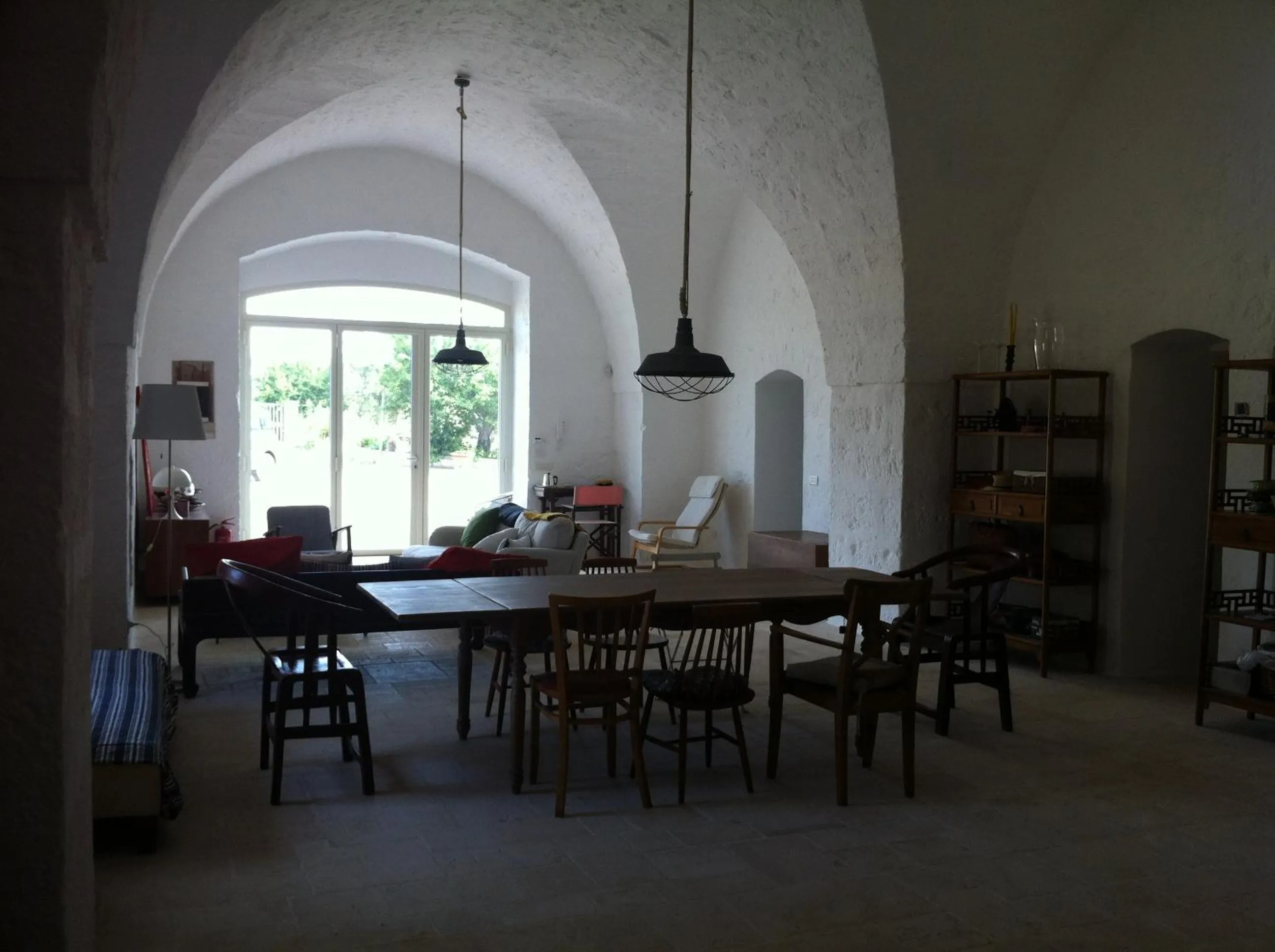 Communal lounge/ TV room in B&B Coccio Pesto