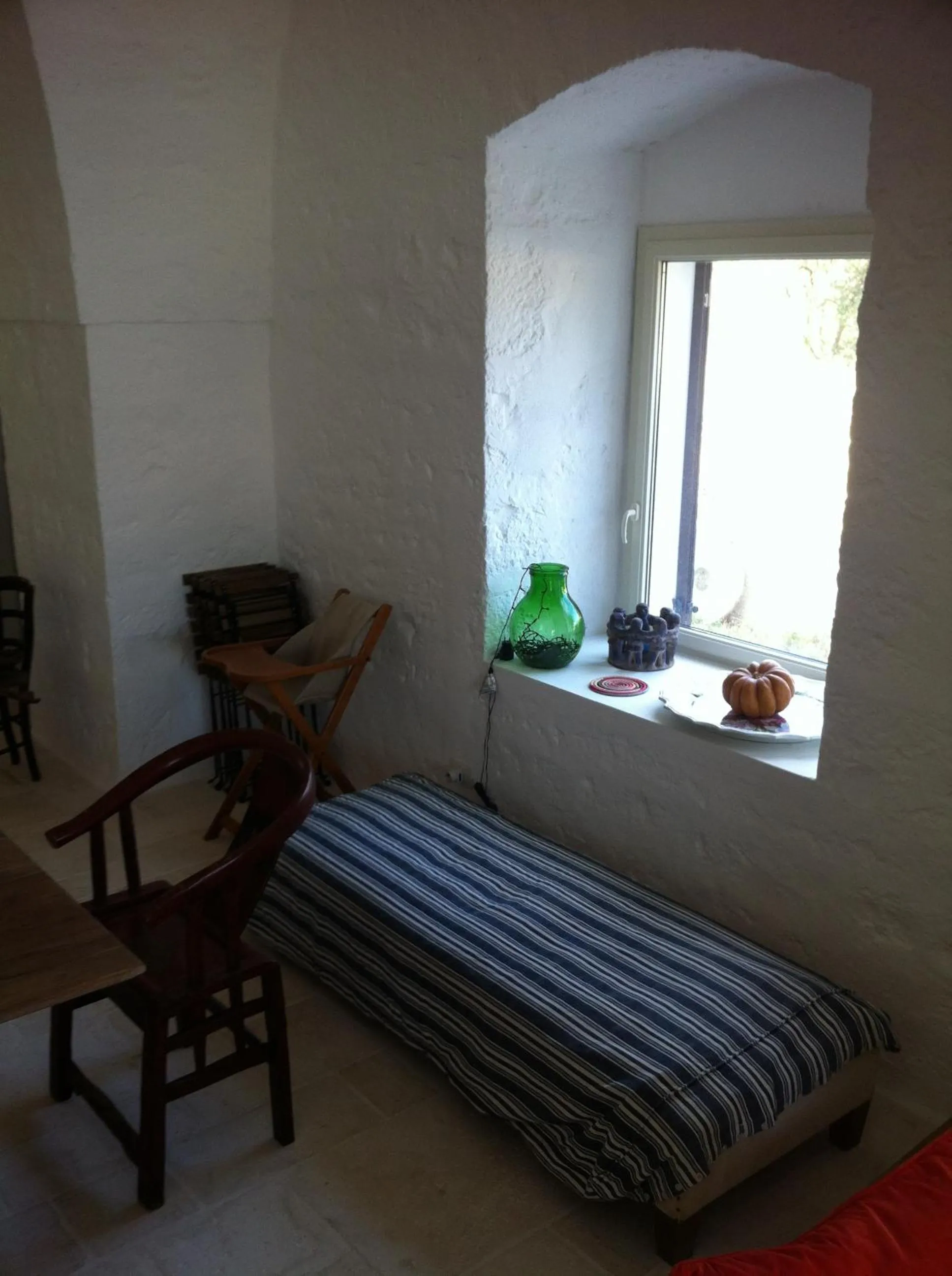 Communal lounge/ TV room, Bed in B&B Coccio Pesto